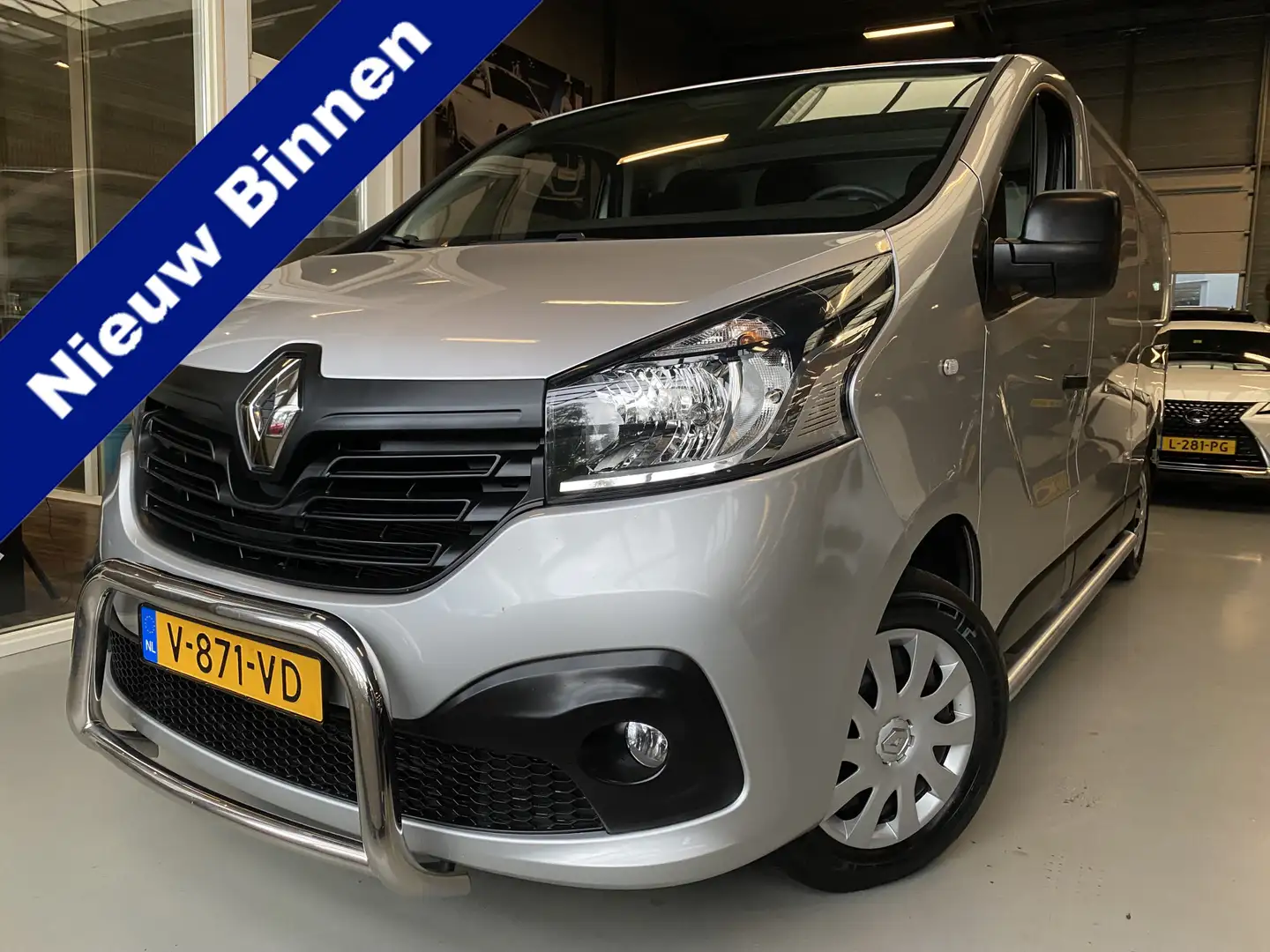 Renault Trafic 1.6 dCi T29 L2H1 Comfort Airco, Cruise , Navi, Tre Argent - 1