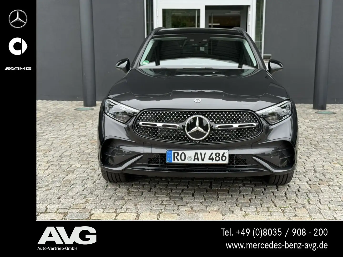 Mercedes-Benz GLC 450 GLC 450 d 4M AMG Pano HuD DIGITAL Stndhzg Night Šedá - 2