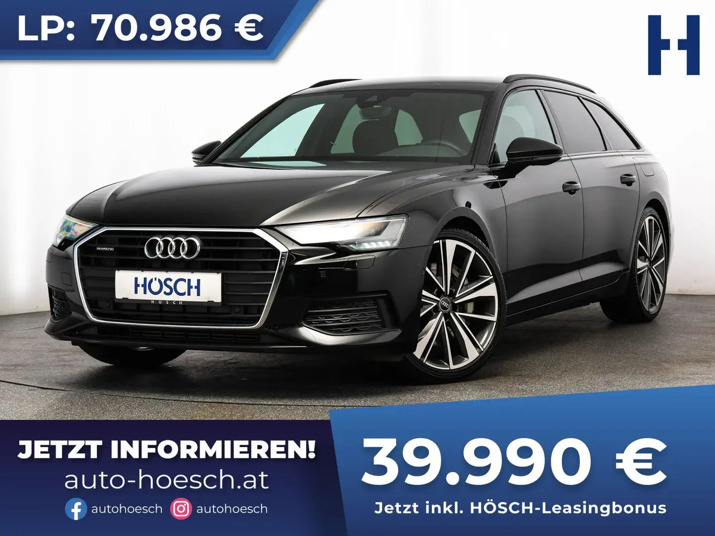 Audi A6 Avant 50 TFSI e quattro 21" B&O R-KAM SPORTFAHRWE Schwarz - 1