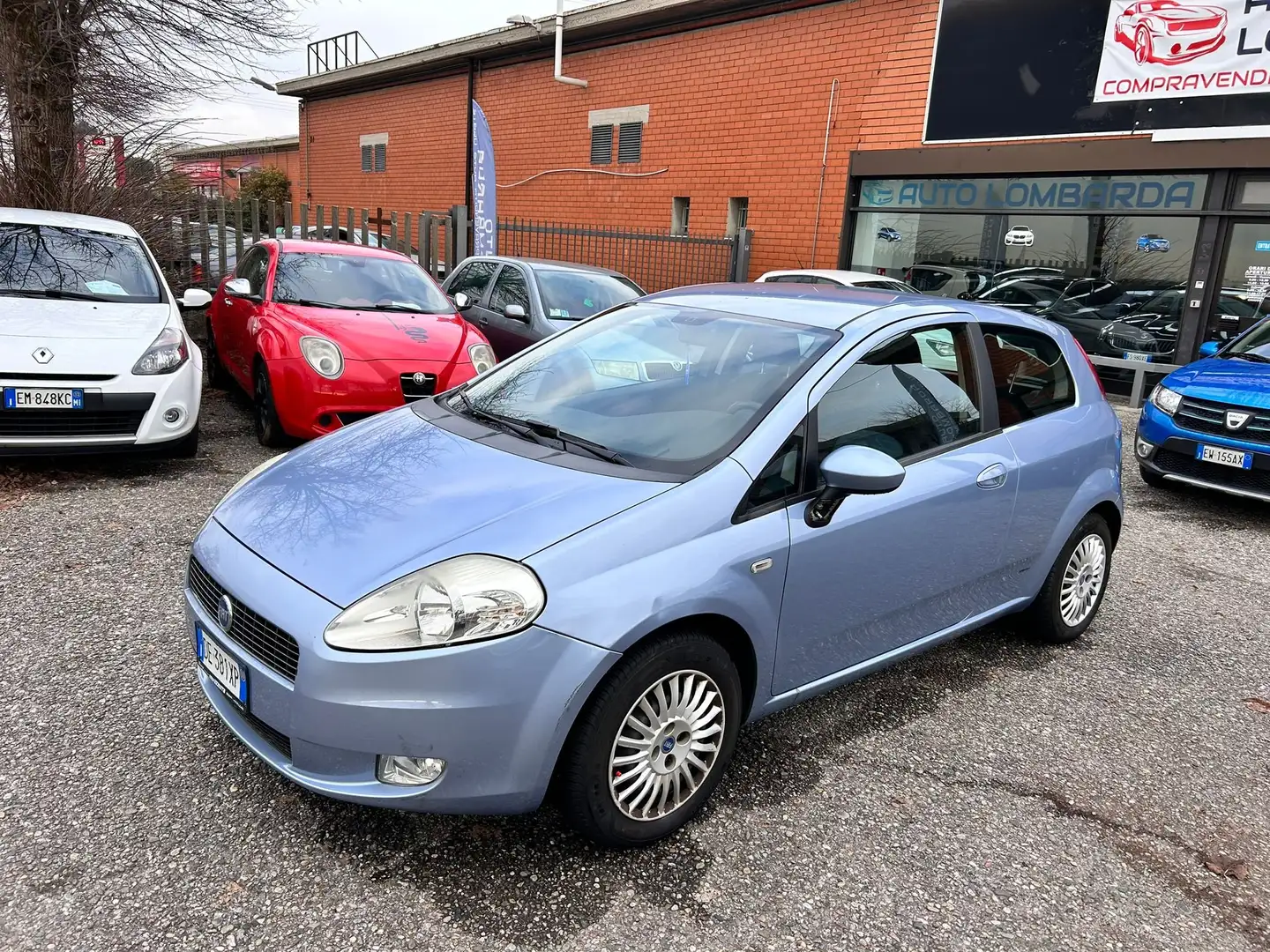 Fiat Grande Punto Grande Punto 3p 1.2 Dynamic 65cv B/Metano 08/2025 Blu/Azzurro - 1