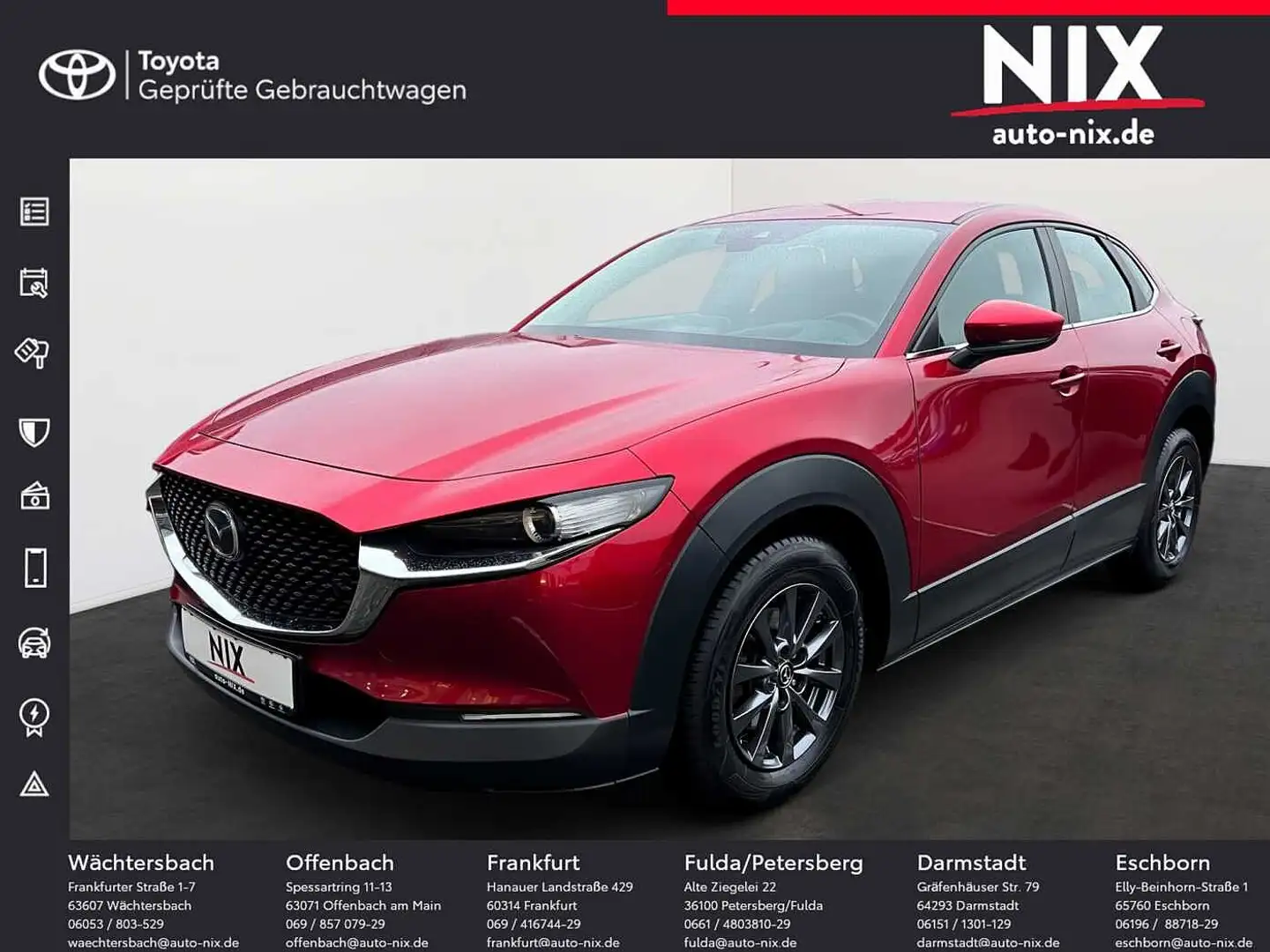 Mazda CX-30 SKYACTIV-G 2.0 M-Hybrid 150 SELECTION Rot - 1