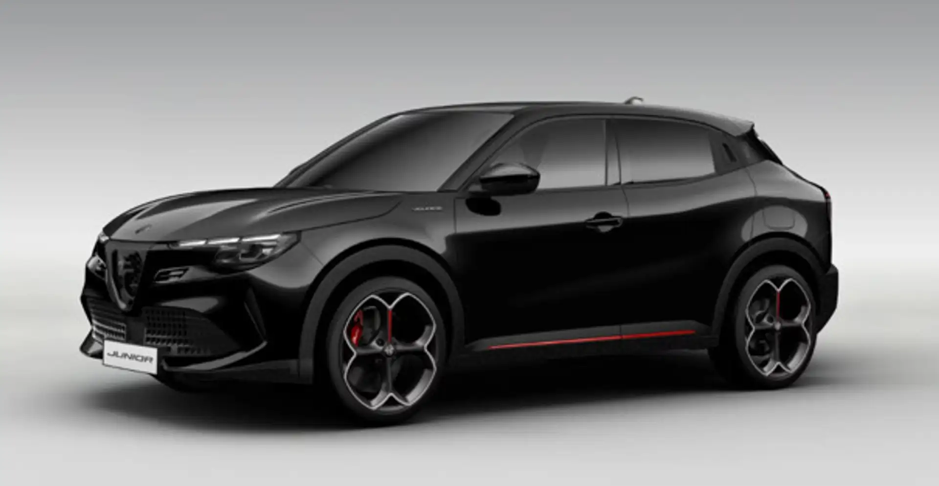 Alfa Romeo Junior Elettrica 280 Batterie 54kWh VELOCE Elektro Schwarz - 1