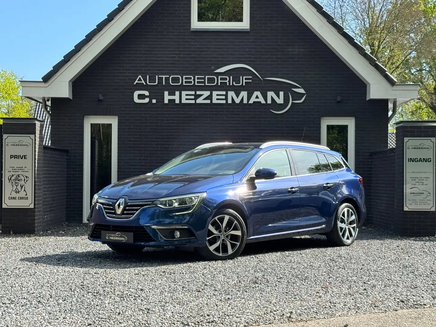 Renault Megane Estate 1.2 TCe Bose 1E eigenaar DealerOH LED Navi Blauw - 2