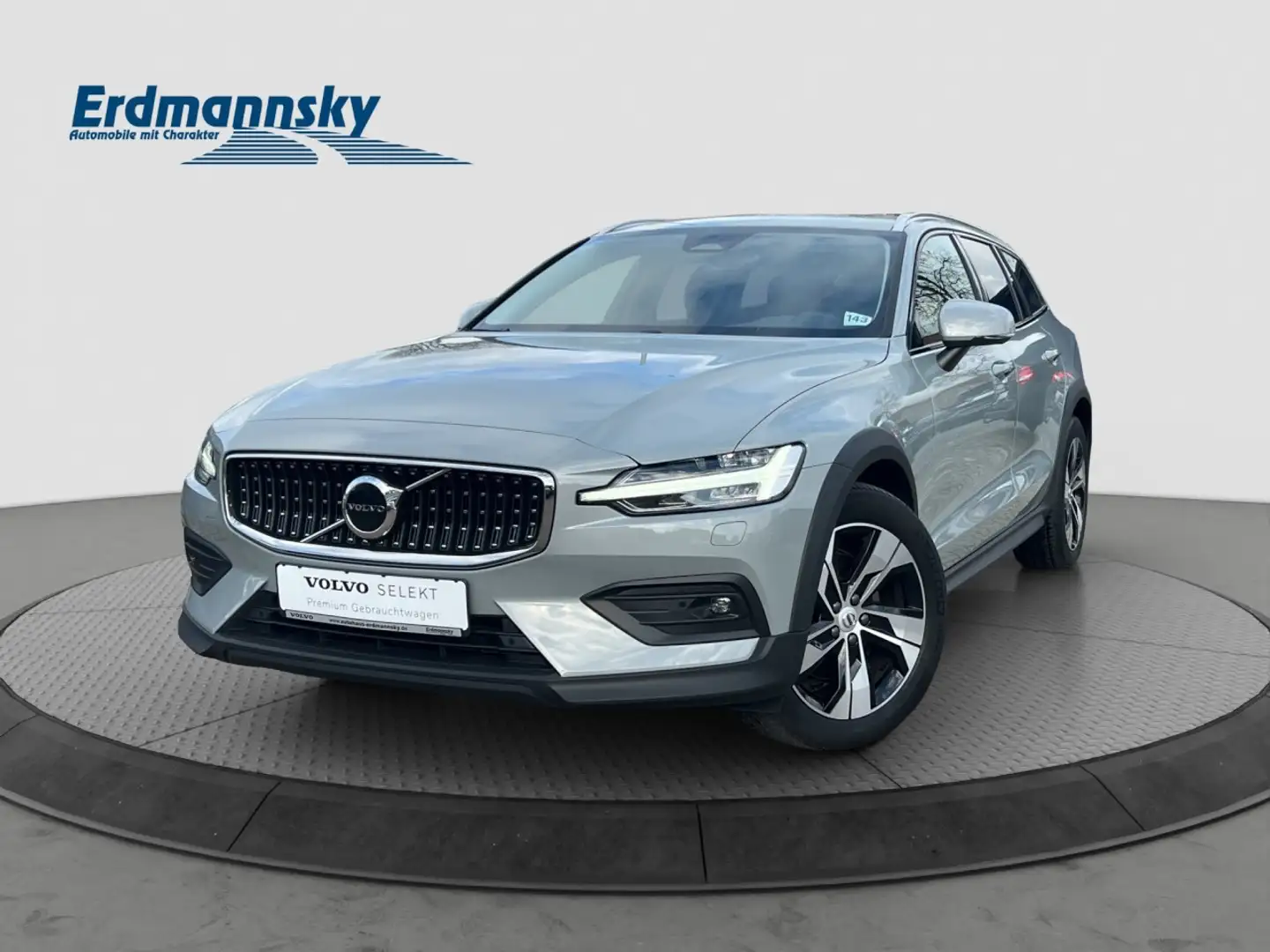 Volvo V60 Cross Country Country B4 AWD Plus/FSH/Keyless/LHZ Klima Navi Grau - 1