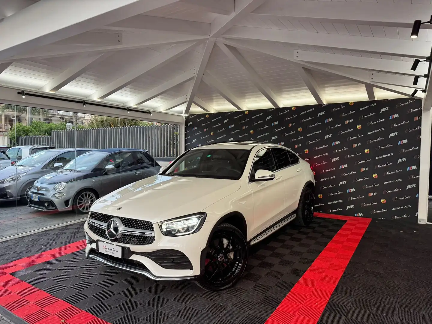 Mercedes-Benz GLC 300 GLC Coupe 300 d Premium 4matic auto Bianco - 1