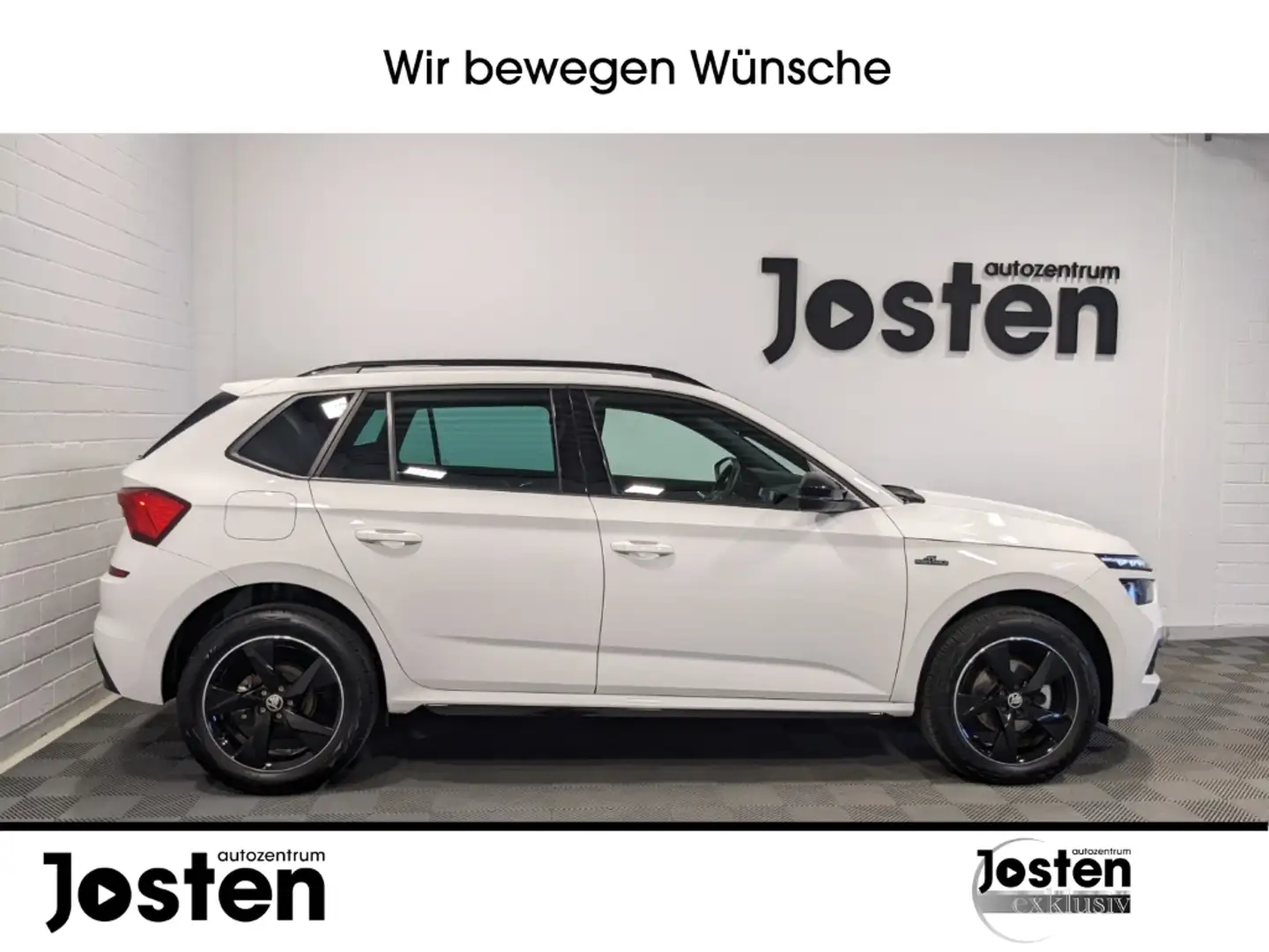 Skoda Kamiq Monte Carlo 1.0 TSI DSG CarPlay LED RFK Pano Blanc - 2