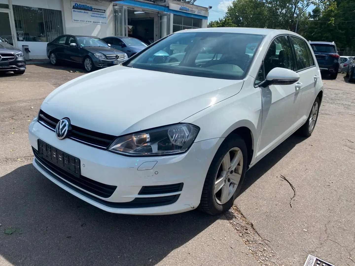 Volkswagen Golf VII Comfortline BMT 1.6 TDI *Navi/Klima/ALU Weiß - 2