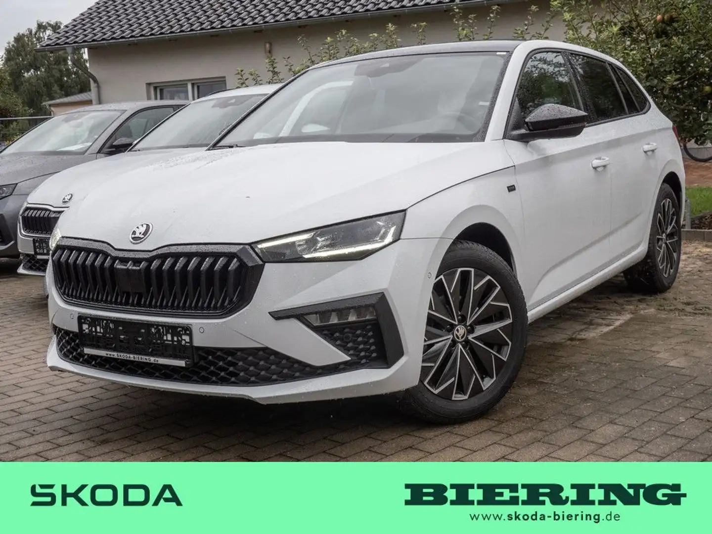 Skoda Scala 1.0 TSI Drive SHZ NAVI ACC PANO MATRIX-LED Blanco - 1