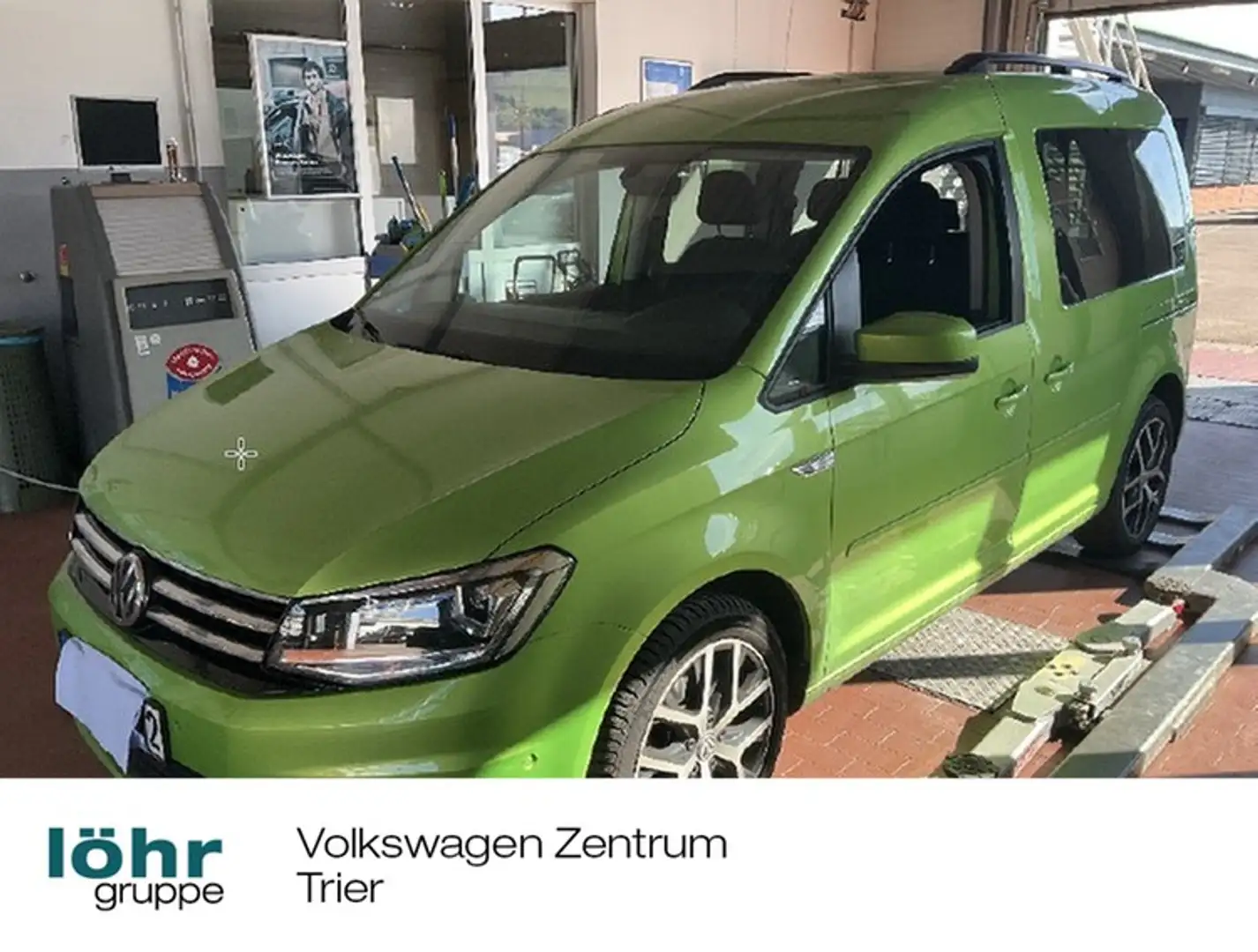 Volkswagen Caddy 1.4 TSI Comfortline Plus-Paket, AHK Zielony - 1