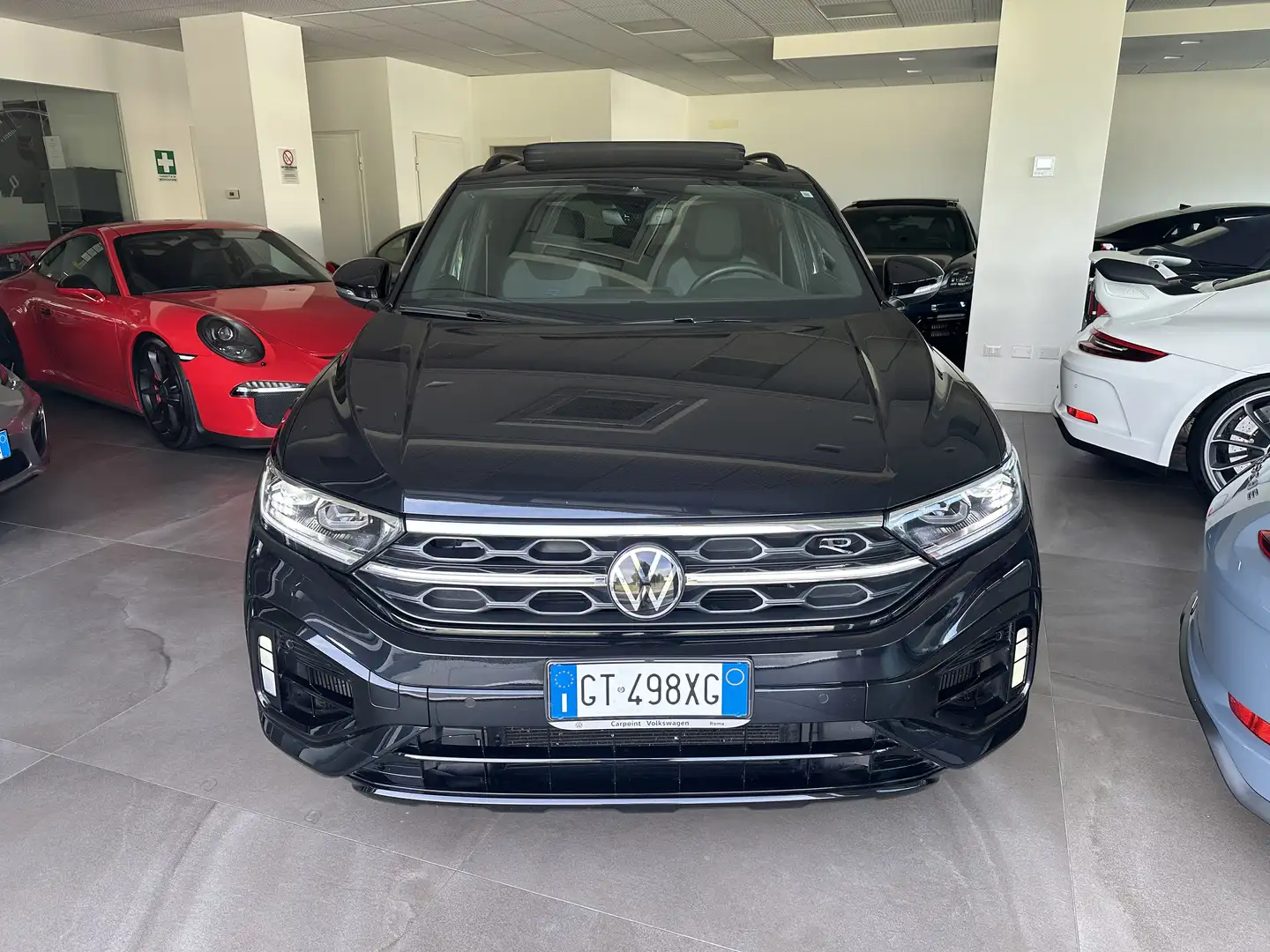 Volkswagen T-Roc 2.0 tsi R 4motion dsg TETTO AKRAPOVIC GAR VW 2028 Negro - 2