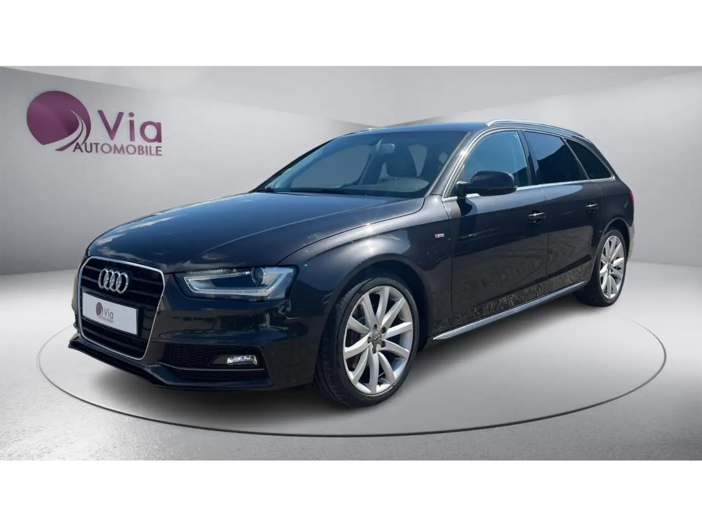 Audi A4 Avant 2.0 TDI 150 BVA S-LINE - SIEGES CHAUFFANTS / Gris - 1