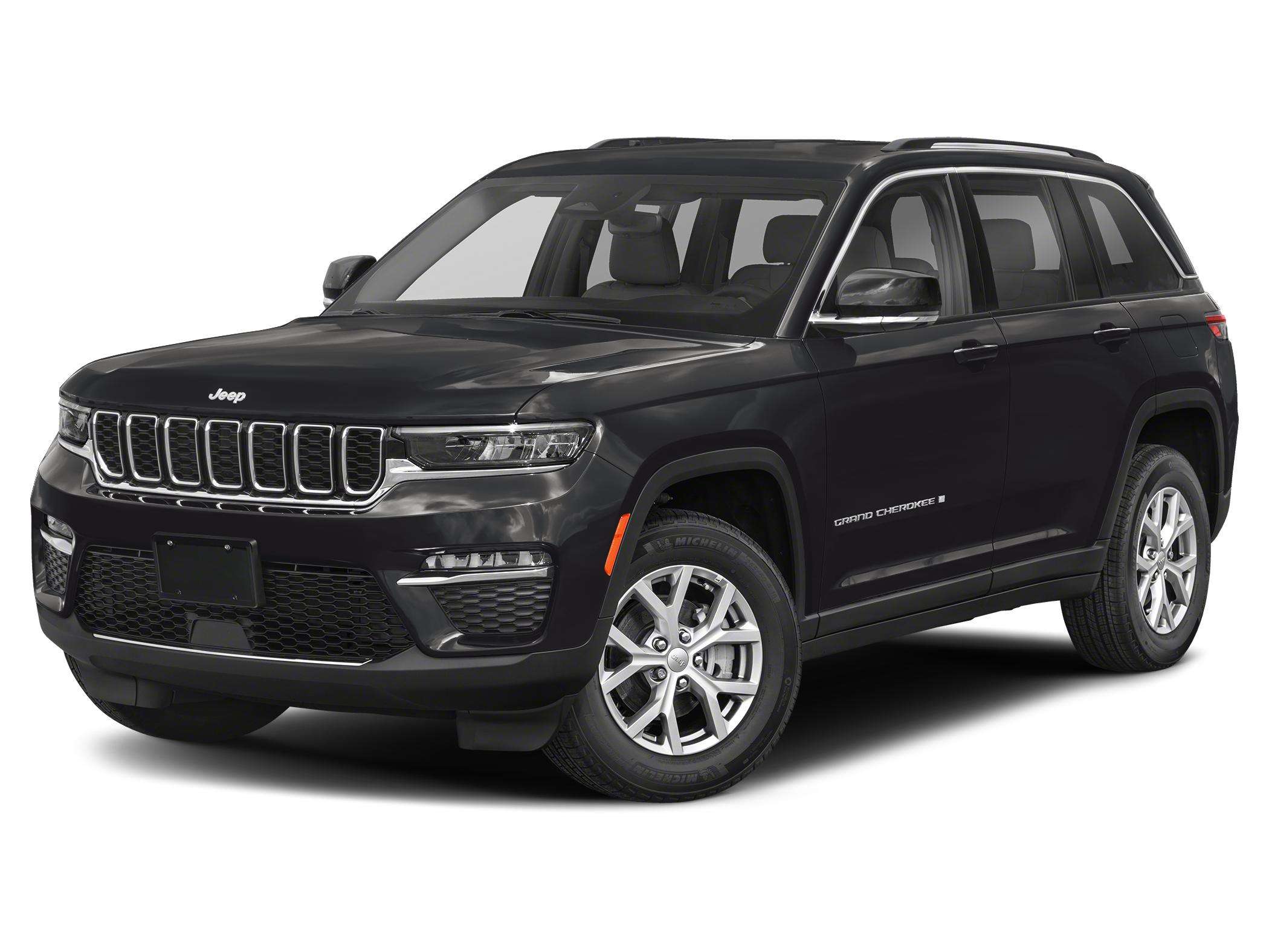Black 2024 Jeep Grand Cherokee SUV / Crossover Four-Wheel Drive 8-Speed Automatic