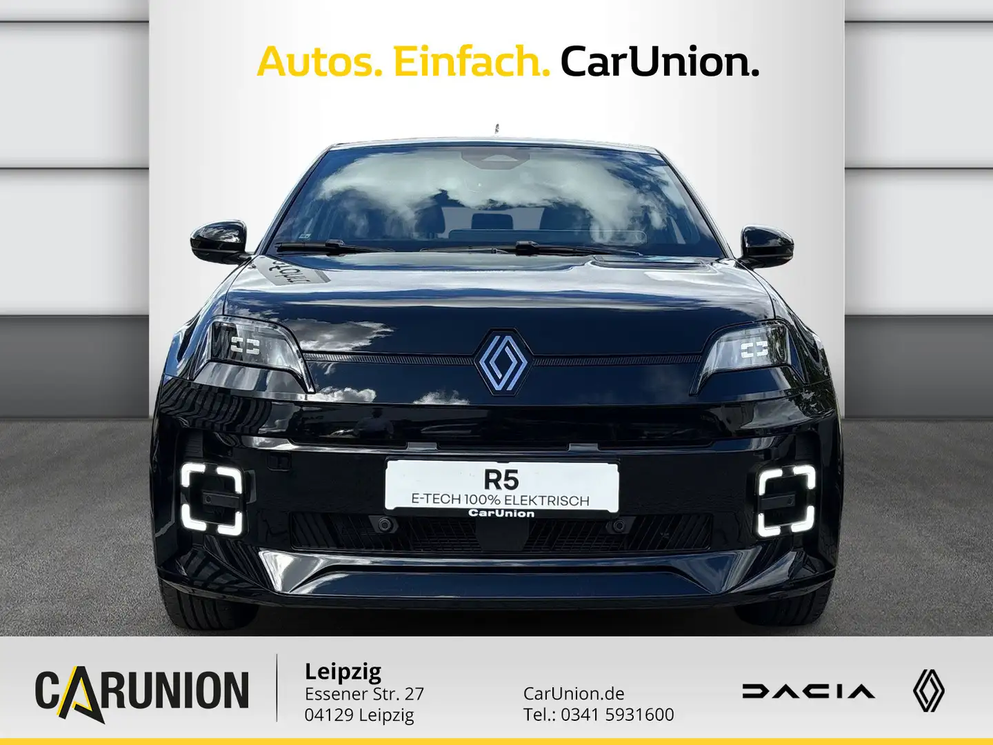 Renault R 5 E-Tech elektrisch Roland-Garros 150 Comfort Schwarz - 2