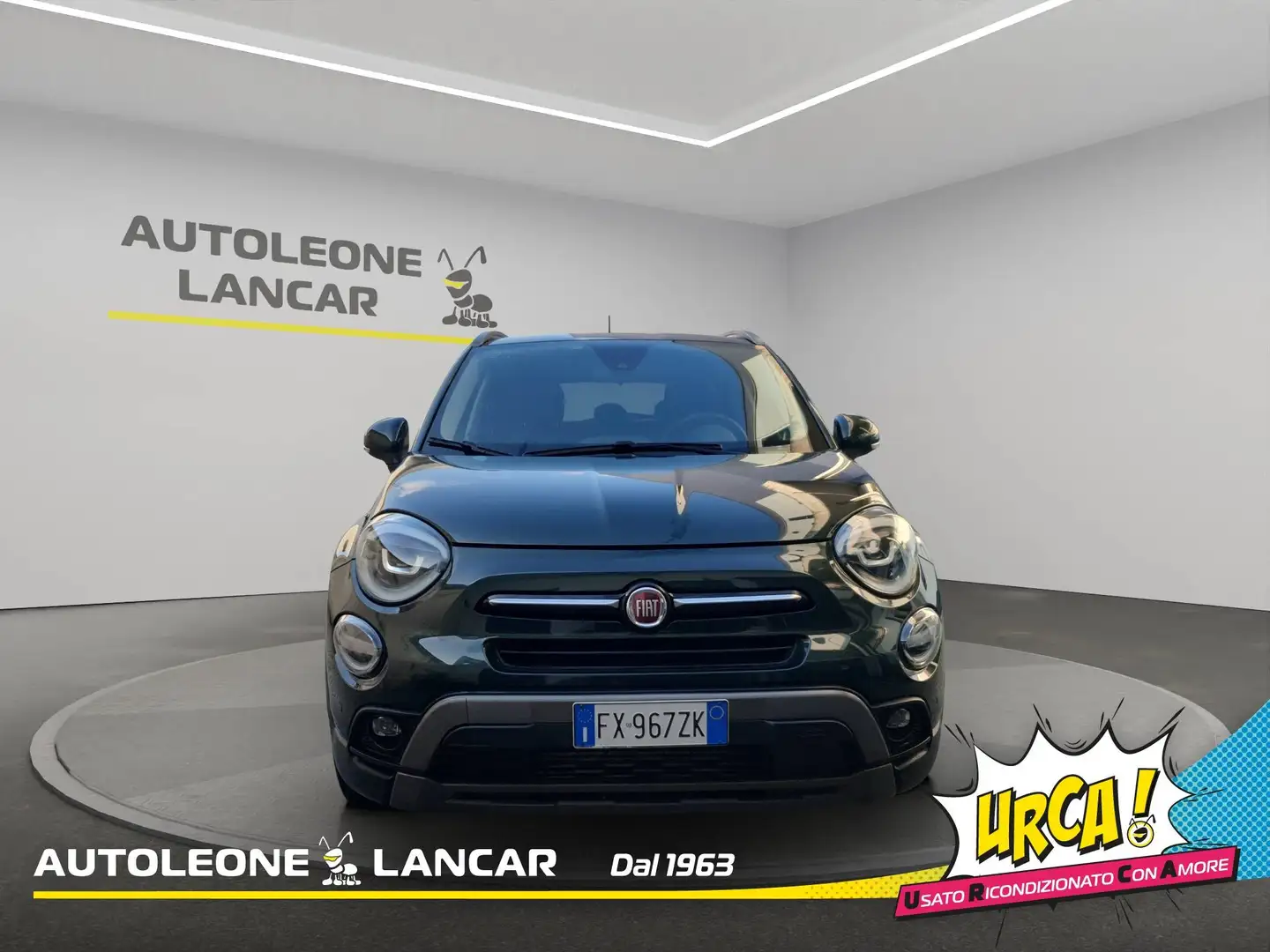 Fiat 500X 1.6 mjt Cross 4x2 120cv E6 Groen - 2