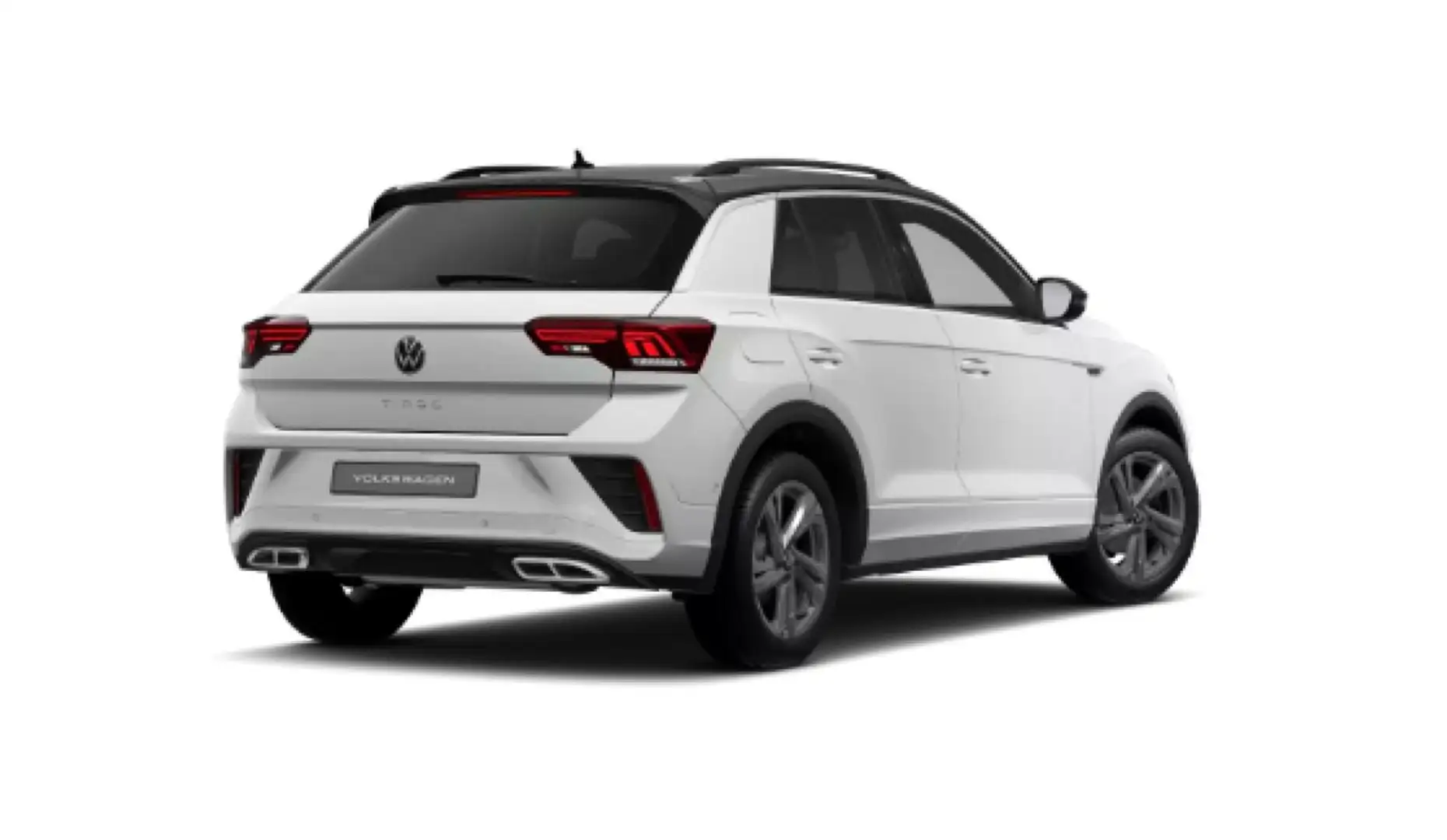 Volkswagen T-Roc R-Line 1.5 TSI DSG*NAVI*ASG*KAM*IQ-Drive*K Weiß - 2