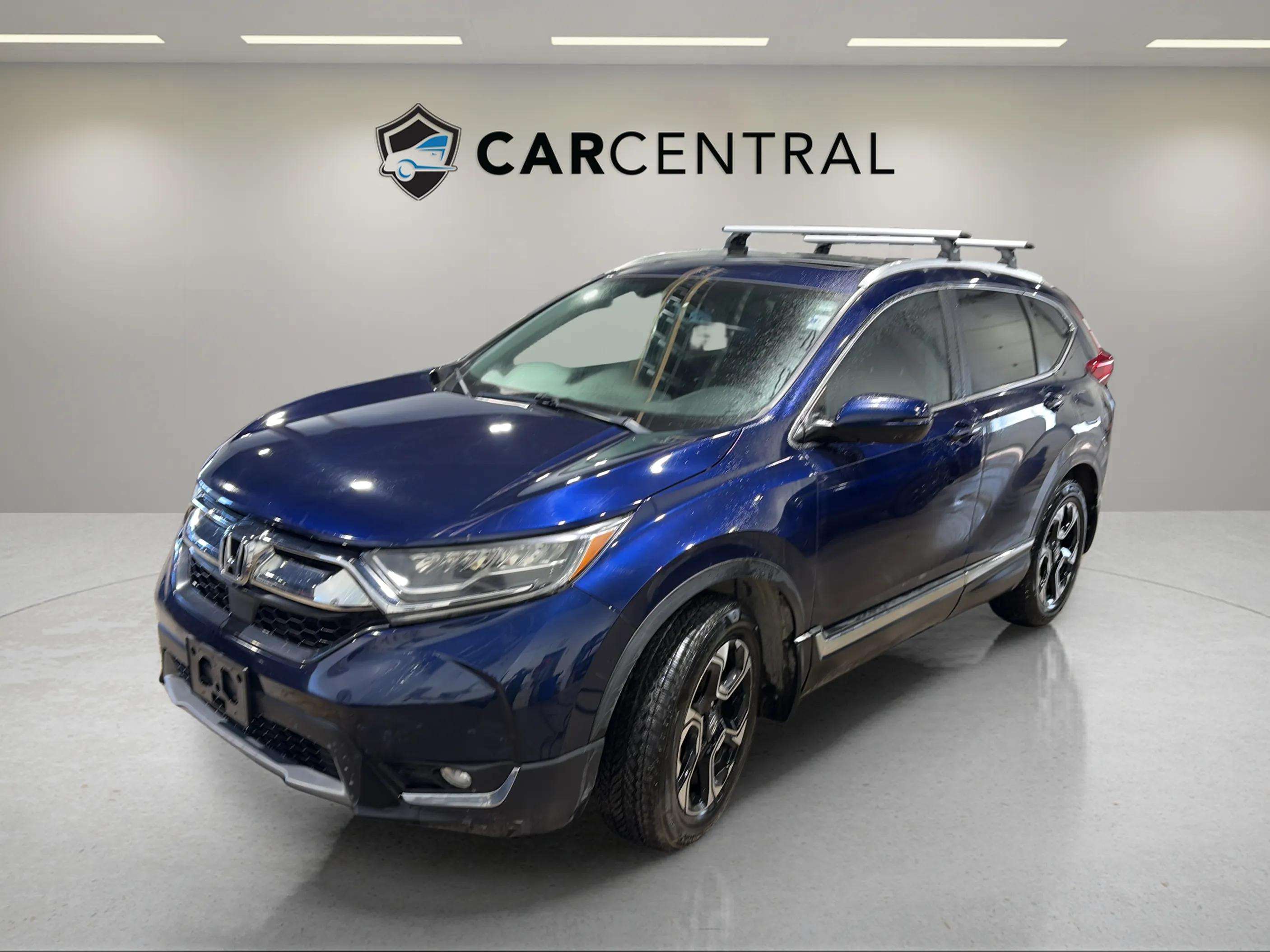 Blue 2019 Honda CR-V SUV / Crossover All-Wheel Drive Automatic