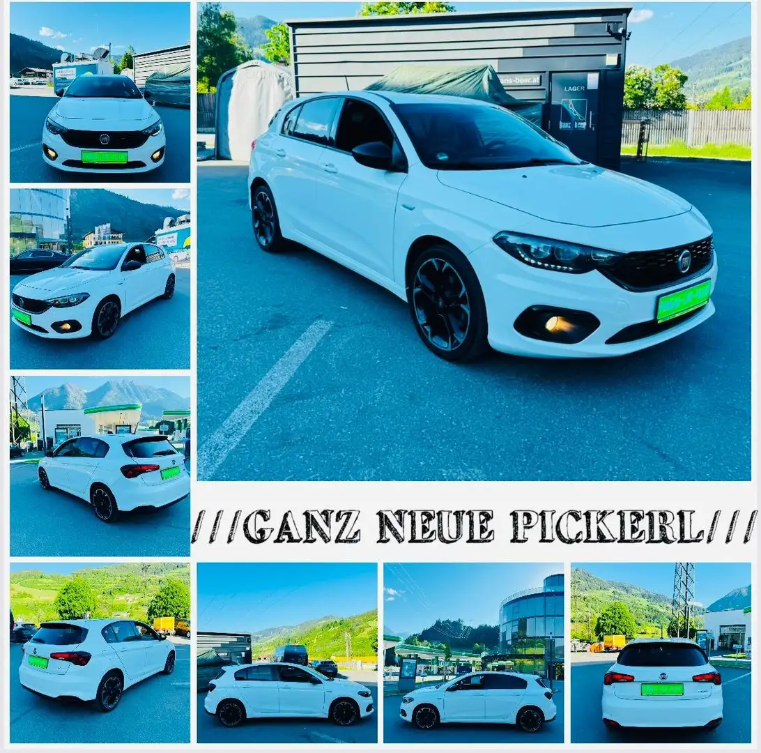 Fiat Tipo 1,4 16V 95 Lounge+1BESITZ NEUE PICKERL Weiß - 1