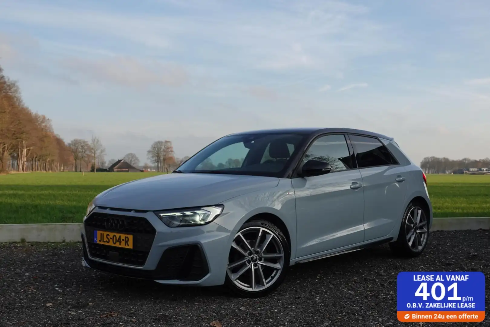 Audi A1 Sportback 35 TFSI S-line SFEERVERLICHTING KEYLESS Grijs - 1