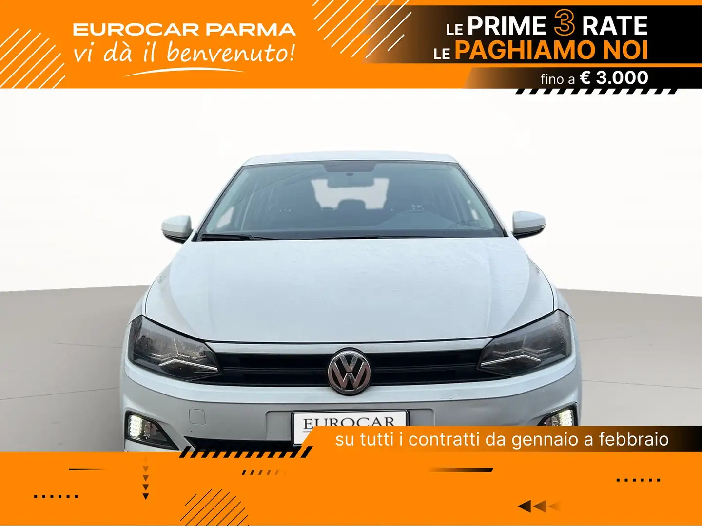 Volkswagen Polo 5p 1.0 mpi comfortline 65cv Bianco - 2