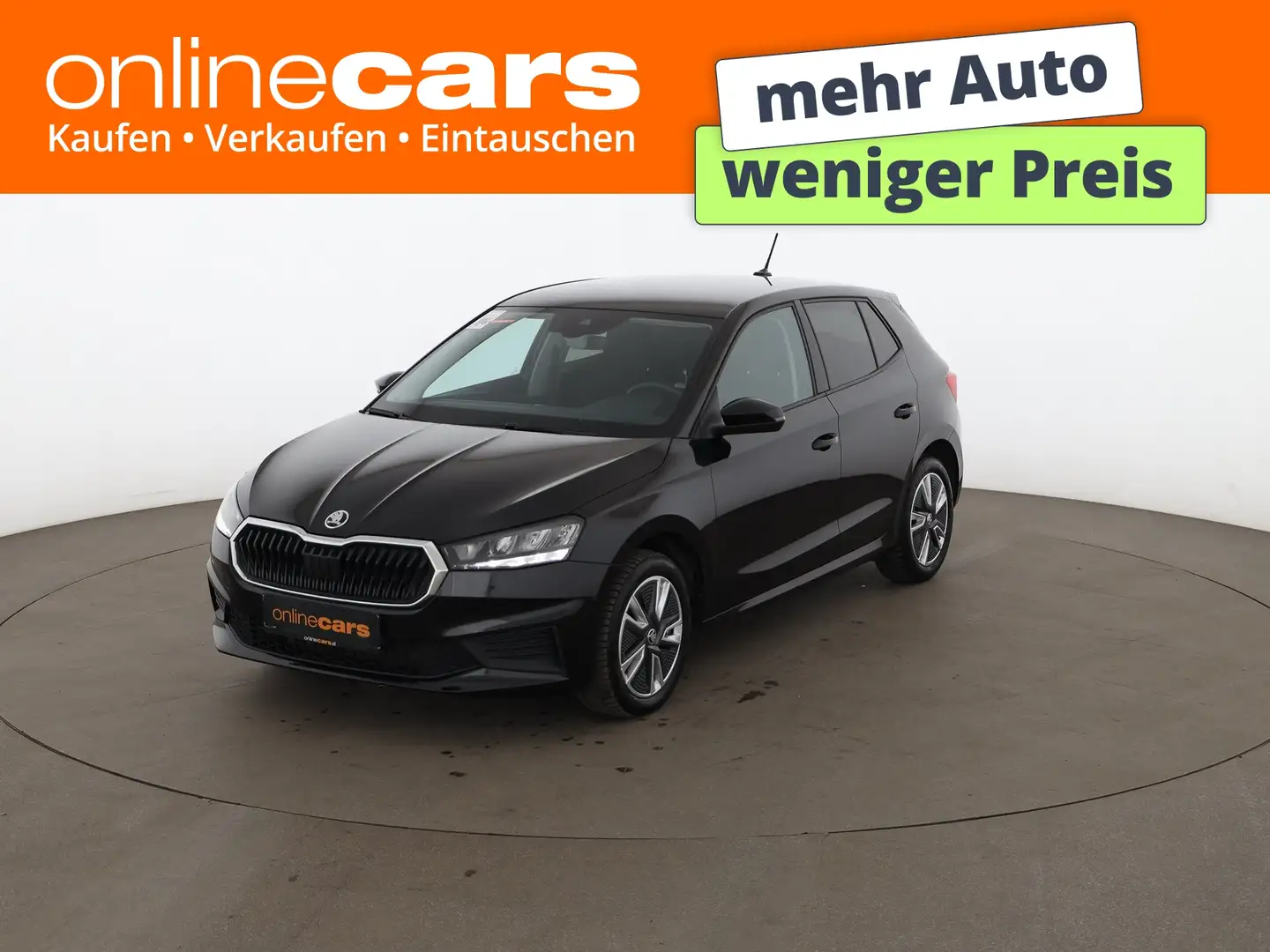 Skoda Fabia 1.0 TSI Ambition Aut LED NAVI SITZHZG TEMP Schwarz - 1