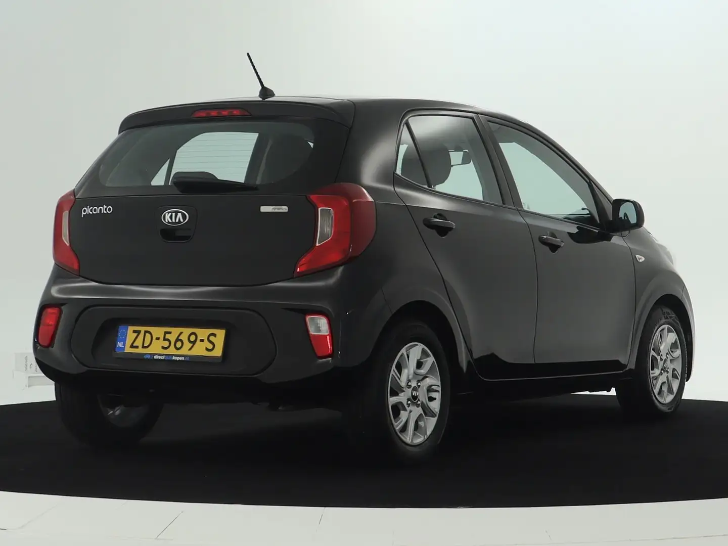 Kia Picanto 1.0 CVVT EconomyLine Bluetooth | Airco | Dealer on Black - 2
