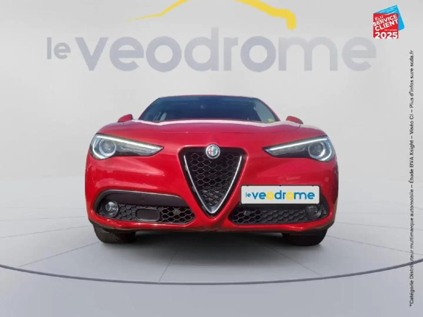 Alfa Romeo Stelvio 2.2 Diesel 190ch Super Q4 AT8 MY21 Rouge - 2