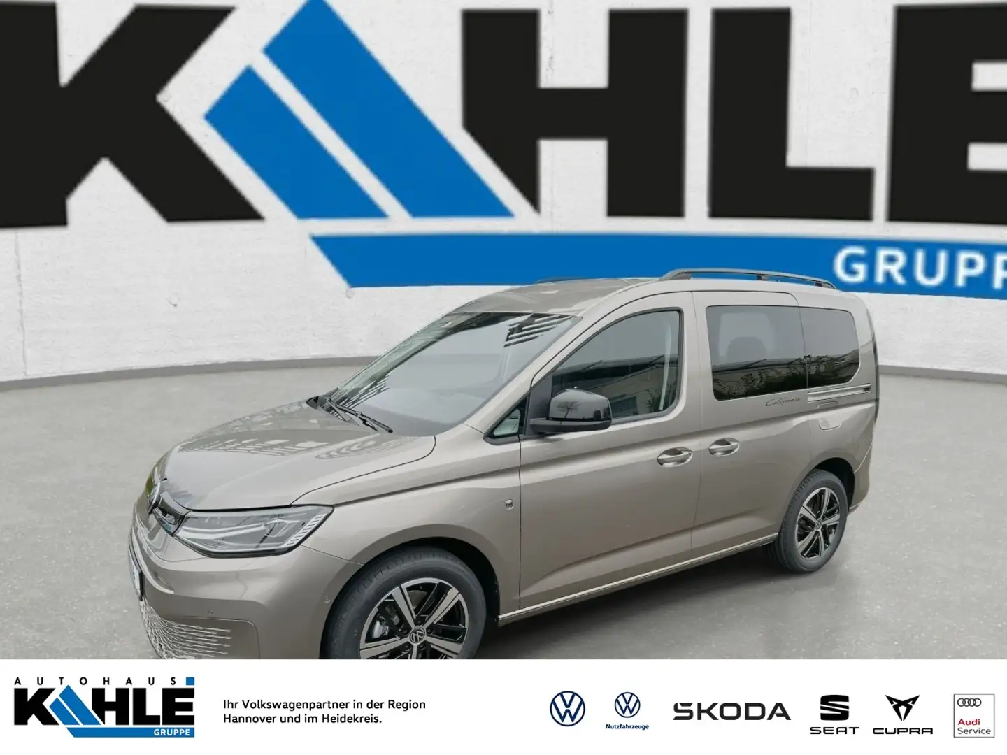 Volkswagen Caddy California 2.0 TDI Klima Einparkhilfe Sitzheizung Beige - 1