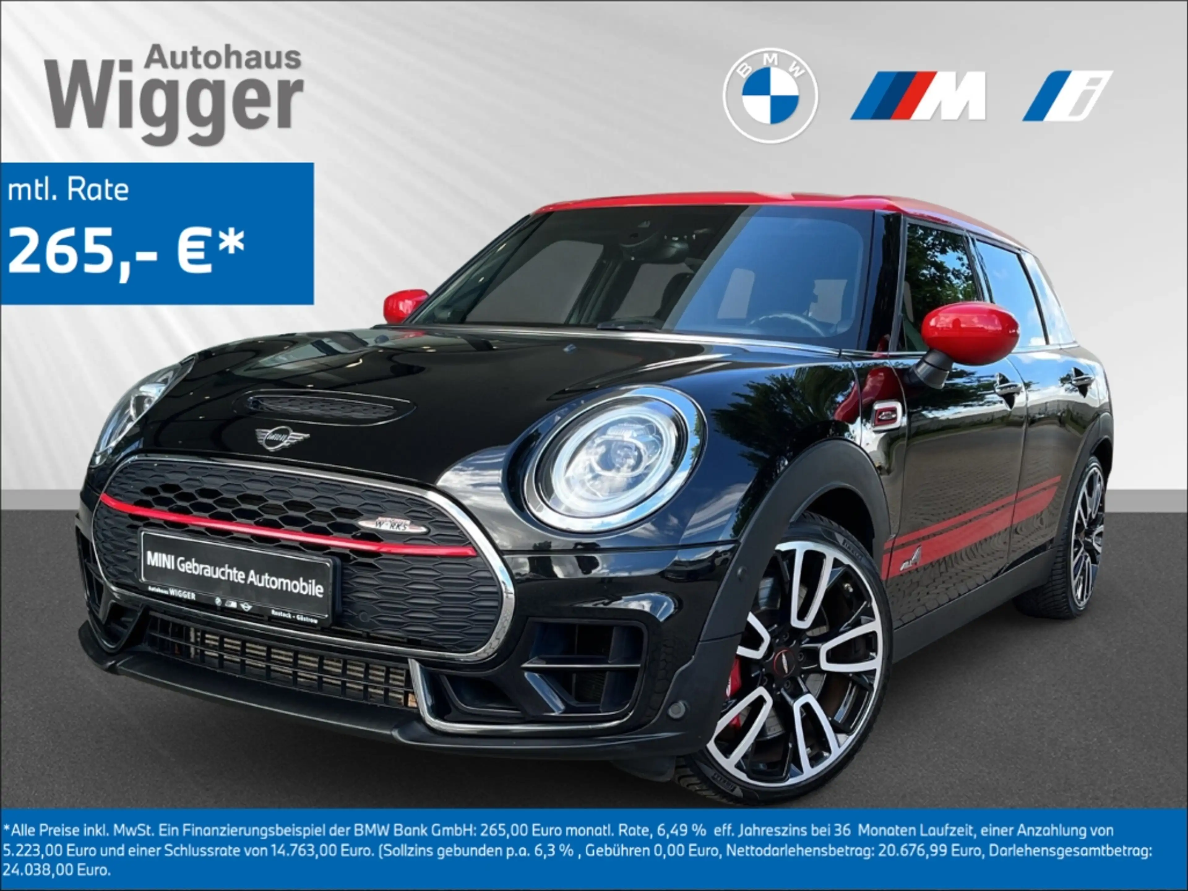 MINI John Cooper Works Clubman ALL4/HUD/Panodach/Navi