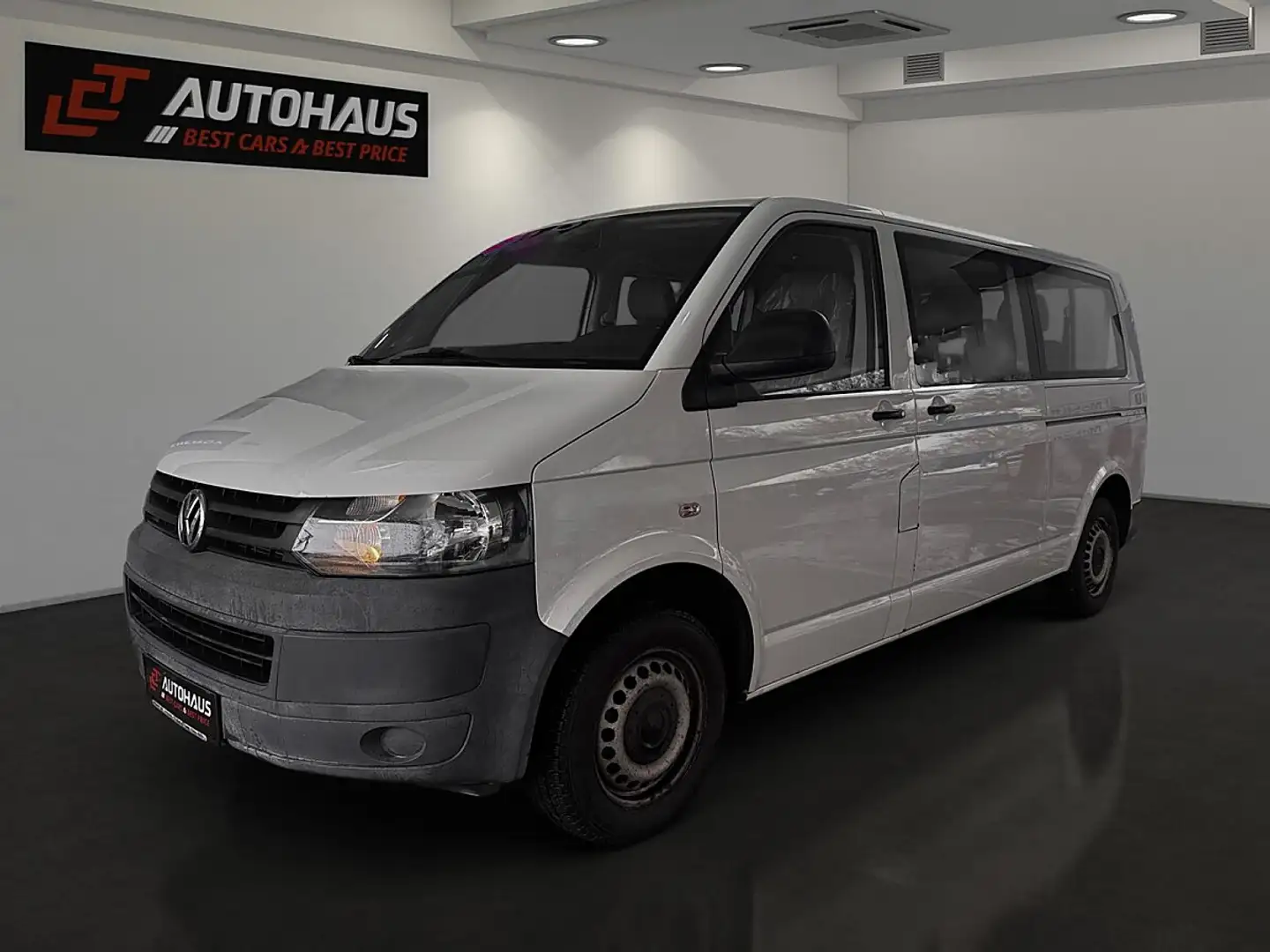 Volkswagen T5 Kombi | 1.BESITZ | 9-SITZER | MwSt.AUSW | LEASINGFÄHIG | Weiß - 1