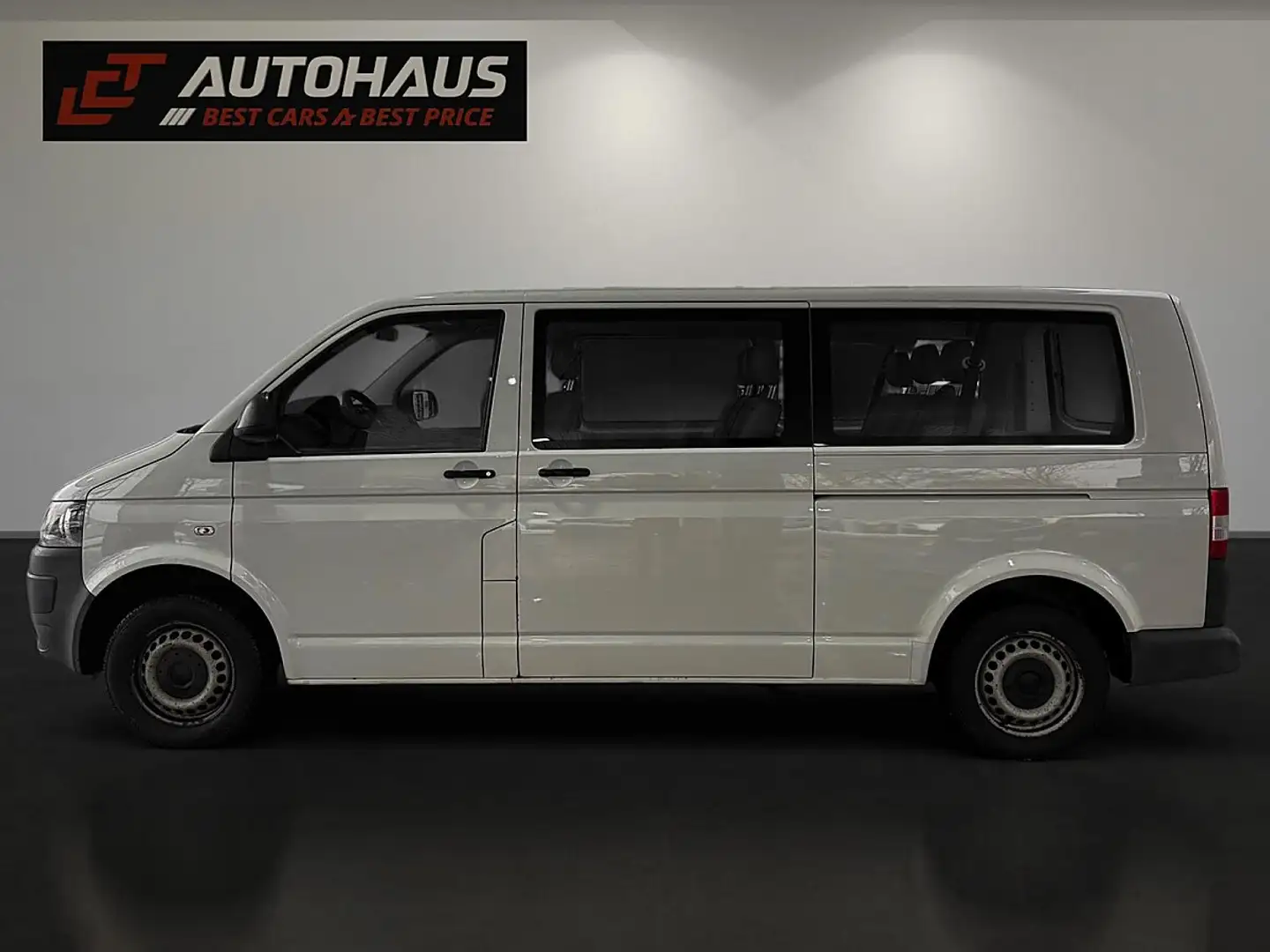 Volkswagen T5 Kombi | 1.BESITZ | 9-SITZER | MwSt.AUSW | LEASINGFÄHIG | Weiß - 2