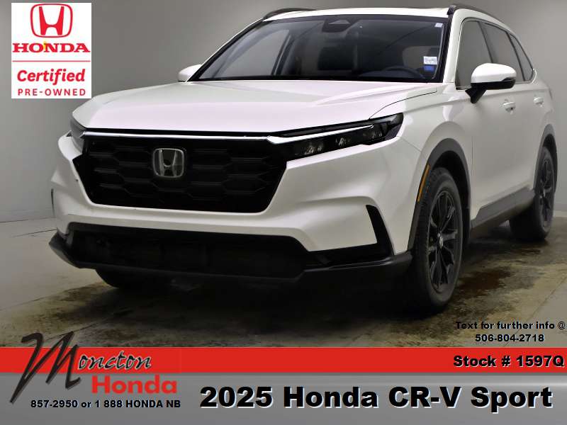 White 2025 Honda CR-V SUV / Crossover Automatic