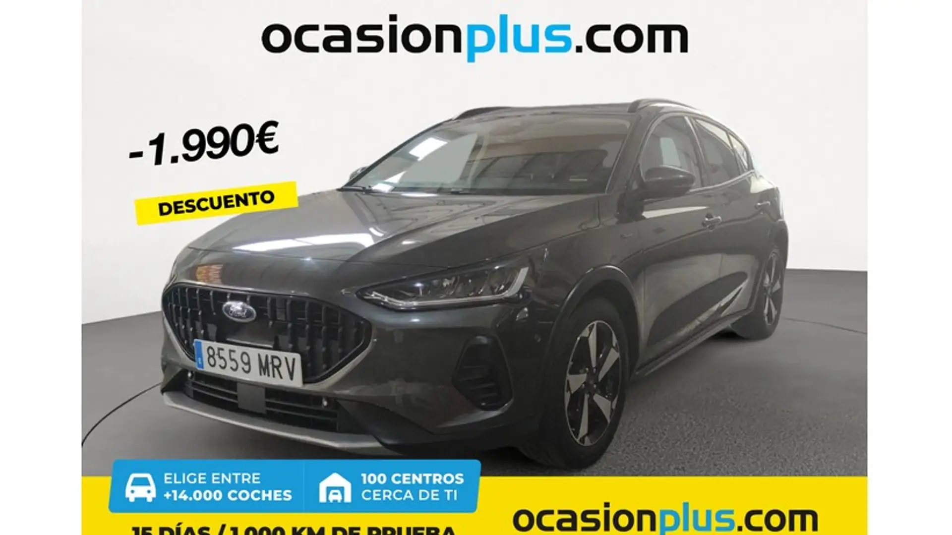 Ford Focus 1.0 Ecoboost MHEV Active 155 Aut. Gris - 1