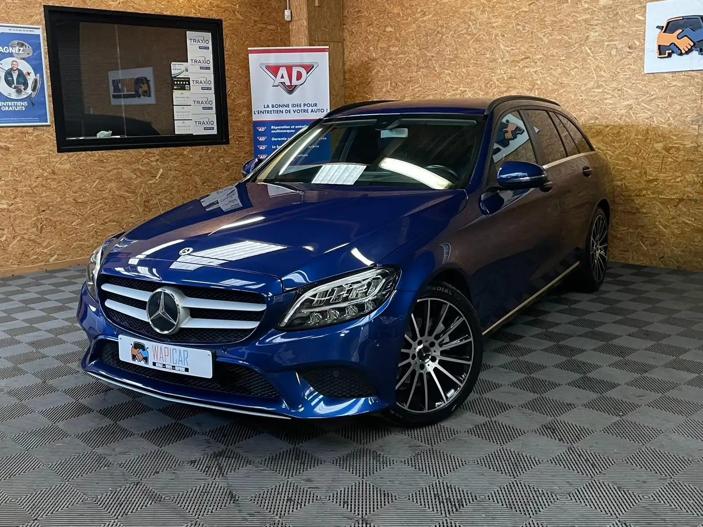 Mercedes-Benz C 180 Navi*Sièges élec*Cuir chauffant*Caméra Bleu - 2