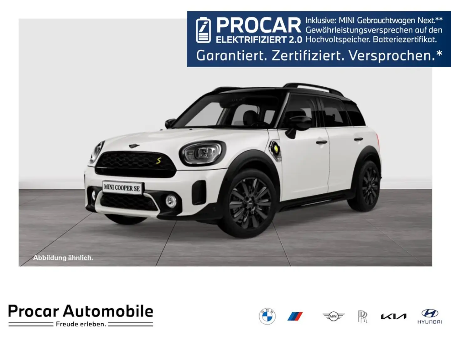 MINI Cooper SE Countryman Cooper SE Classic Trim All4 Countryman Head-Up Weiß - 1