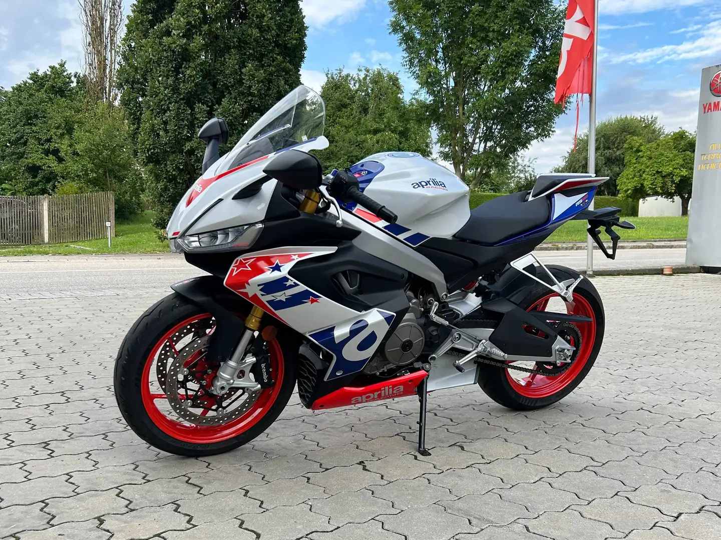 Aprilia RS 660 Stars and Stripes Білий - 1
