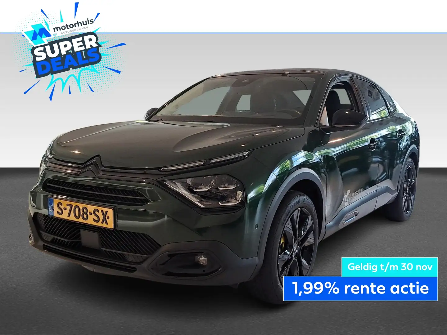 Citroen E-C4 X EV 50kWh 136pk Shine | Demo, bezichtiging op afspr Groen - 1