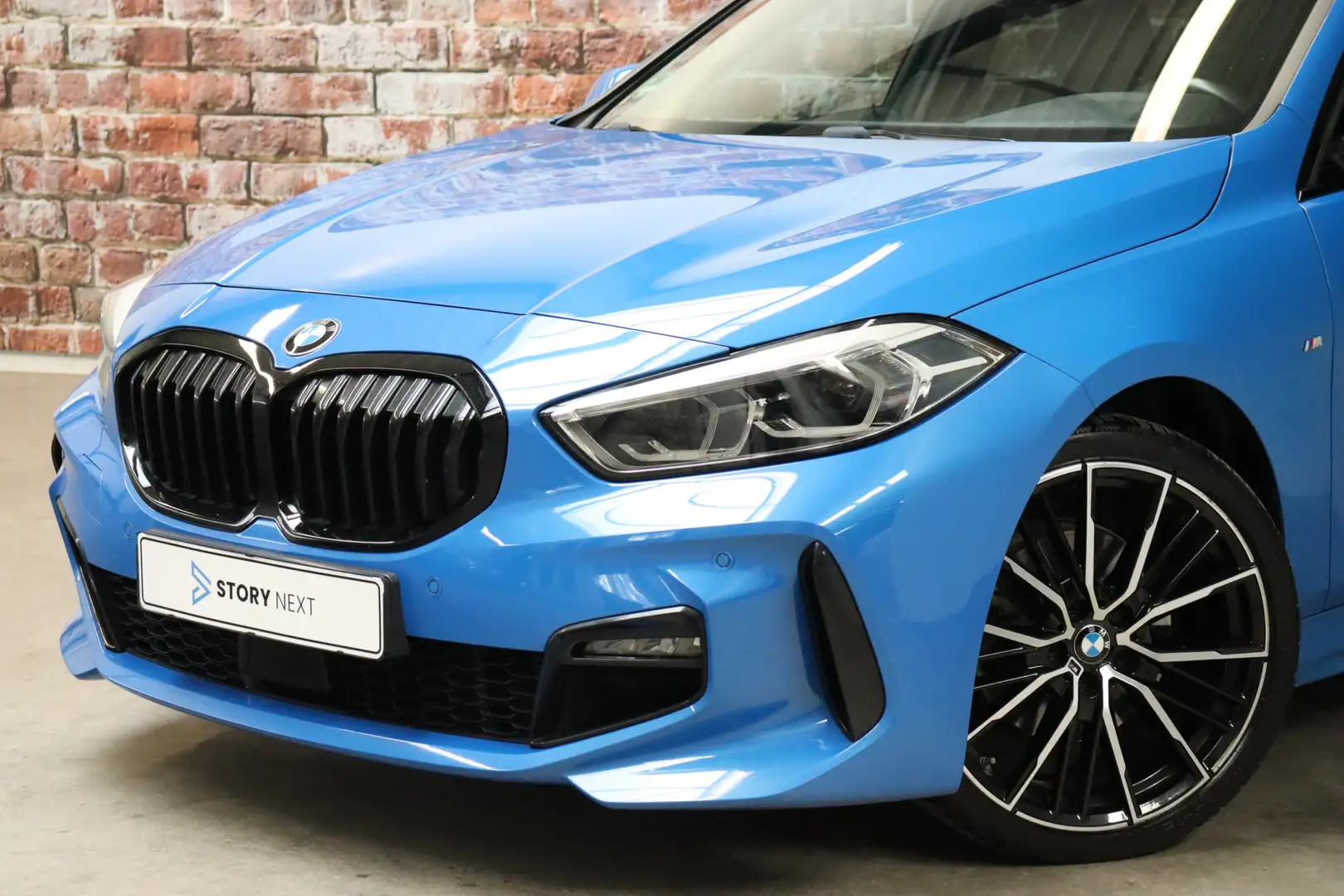 BMW 118 1 Serie 118i High Executive M Sport Pakket Automaa Bleu - 2