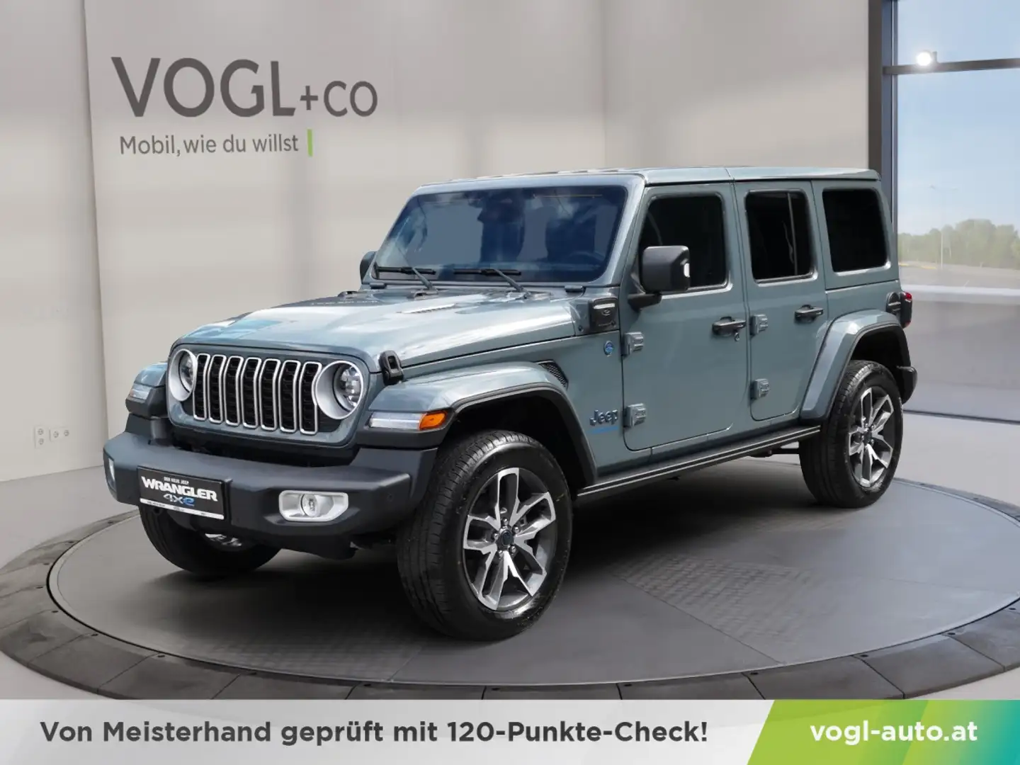 Jeep Wrangler Plugin Hybrid 4xe Sahara MY25 Grau - 1
