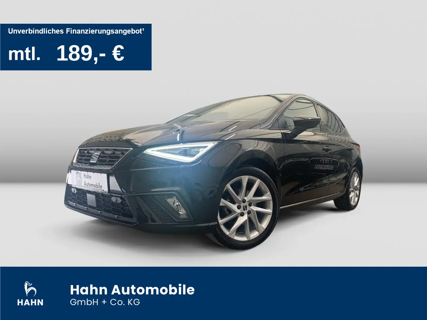 SEAT Ibiza 1.0TSI DSG FR LED Navi ACC Sitzhzg PDC CAM Schwarz - 1