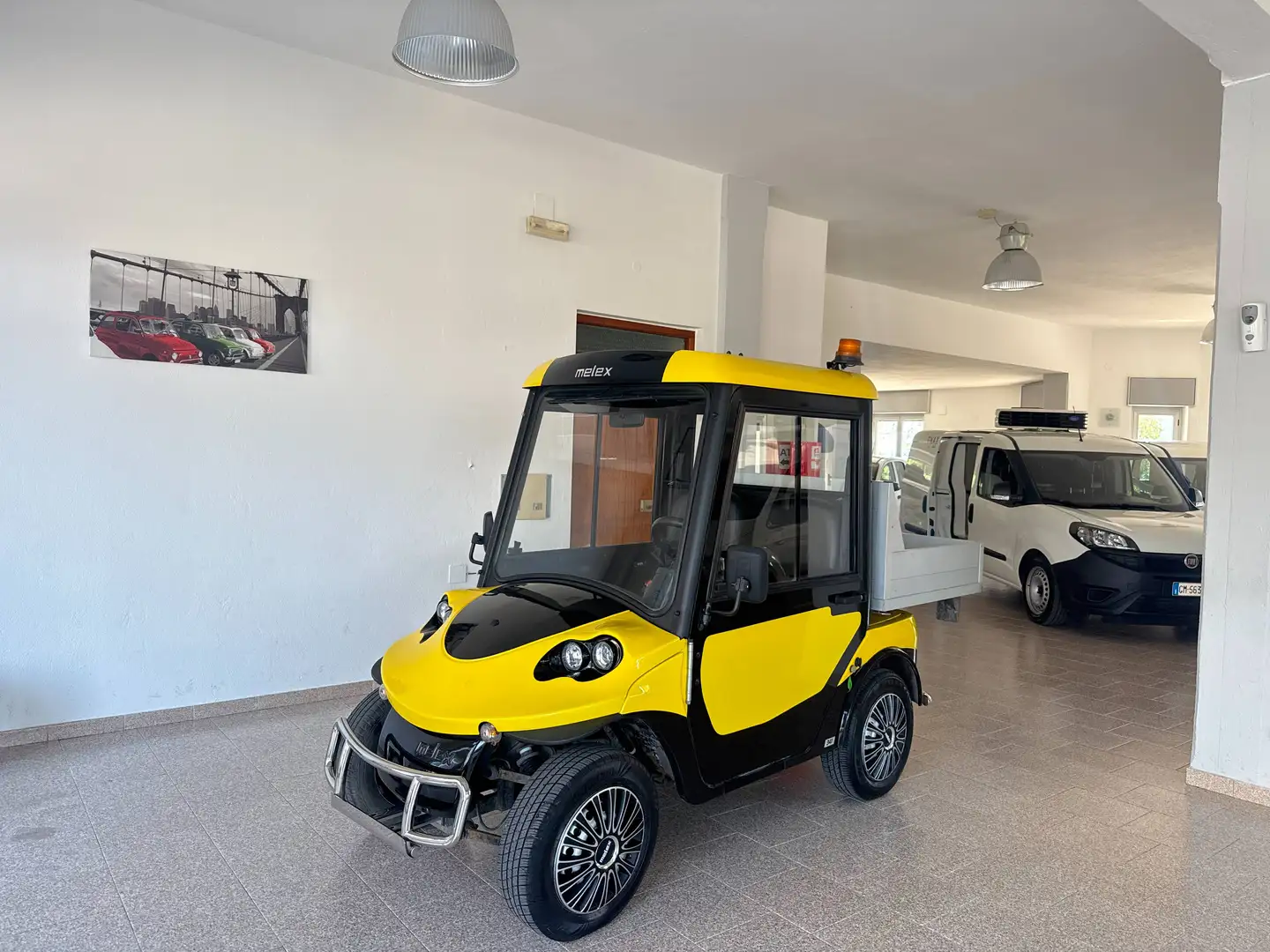 Melex 341 ELETTRICO Cassone Ribaltabile Gelb - 1