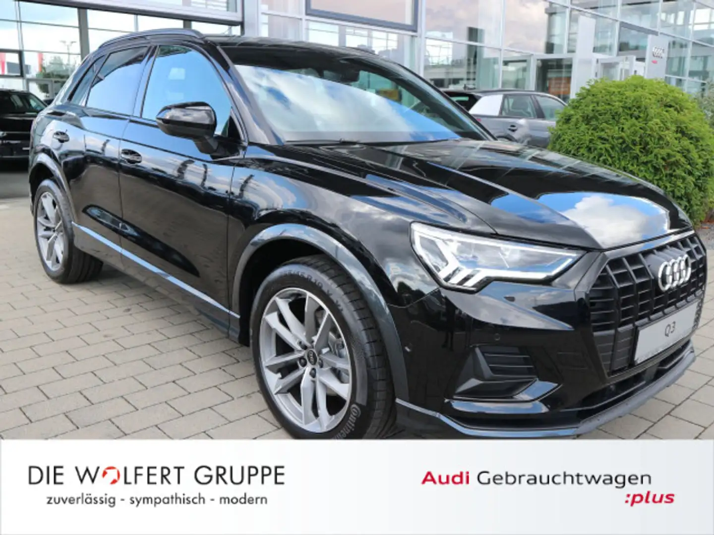 Audi Q3 advanced 35 TDI S tronic*4xKAMERA*LED*NAVI* Noir - 1