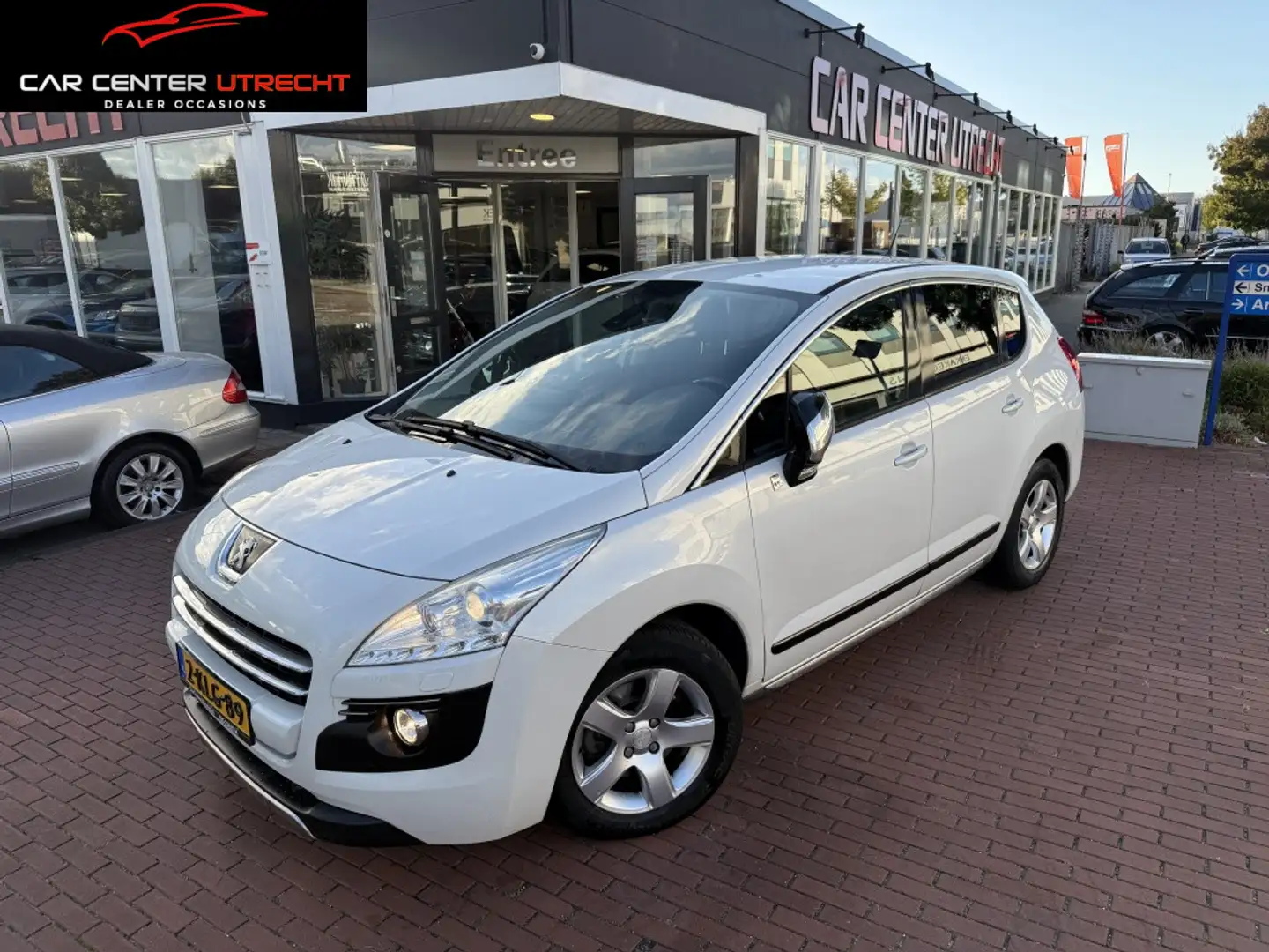 Peugeot 3008 2.0 HDiF HYbrid4 navi airco trekhaak Wit - 1