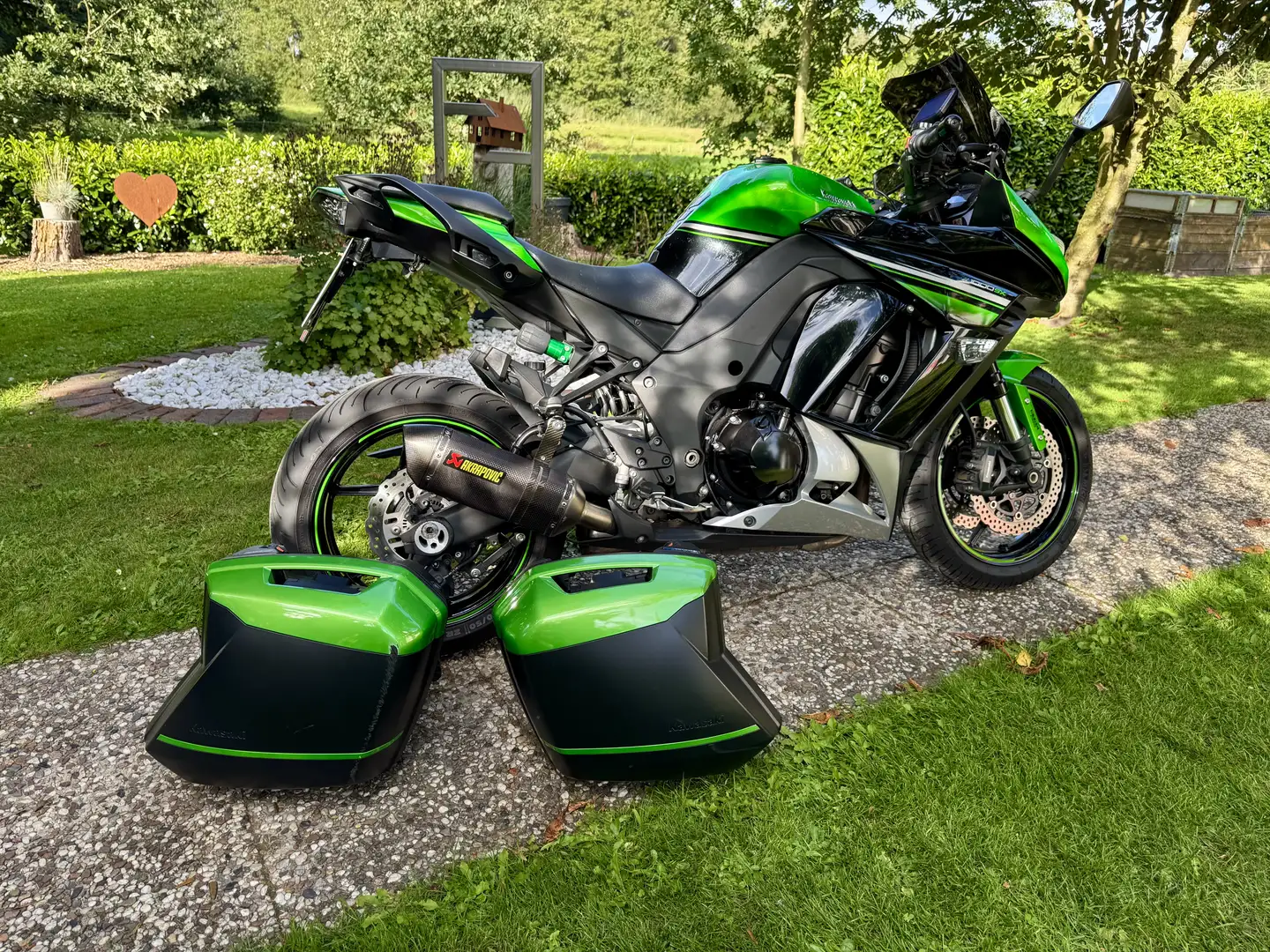 Kawasaki Z1000 SX Akrapovic, Koffer, Navi - 1