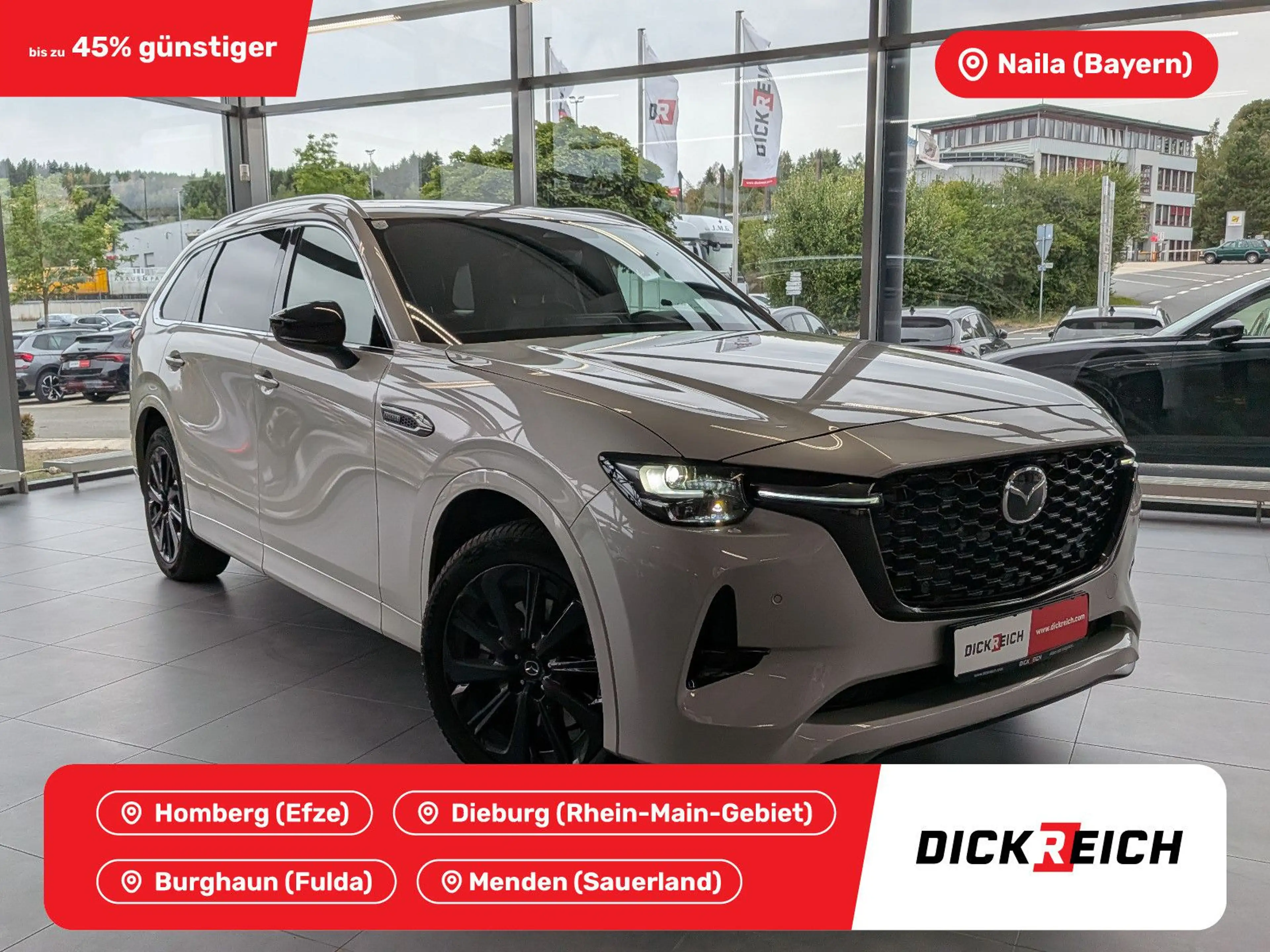Mazda CX-80 3.3L E-SKYACTIV D 254 HOMURA+ 7-Sitze Pano