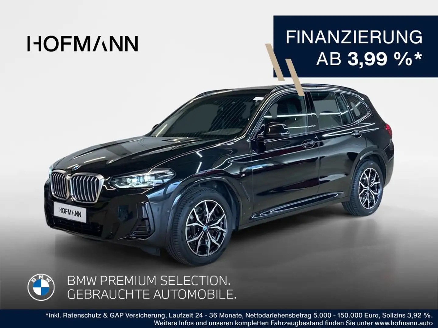 BMW X3 M Sport Schwarz - 1