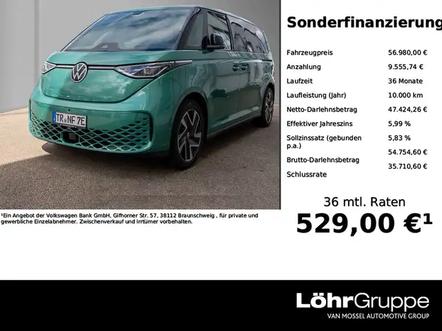 Volkswagen ID. Buzz ID.Buzz LR Goal AHK, Area-View, Wärmepumpe