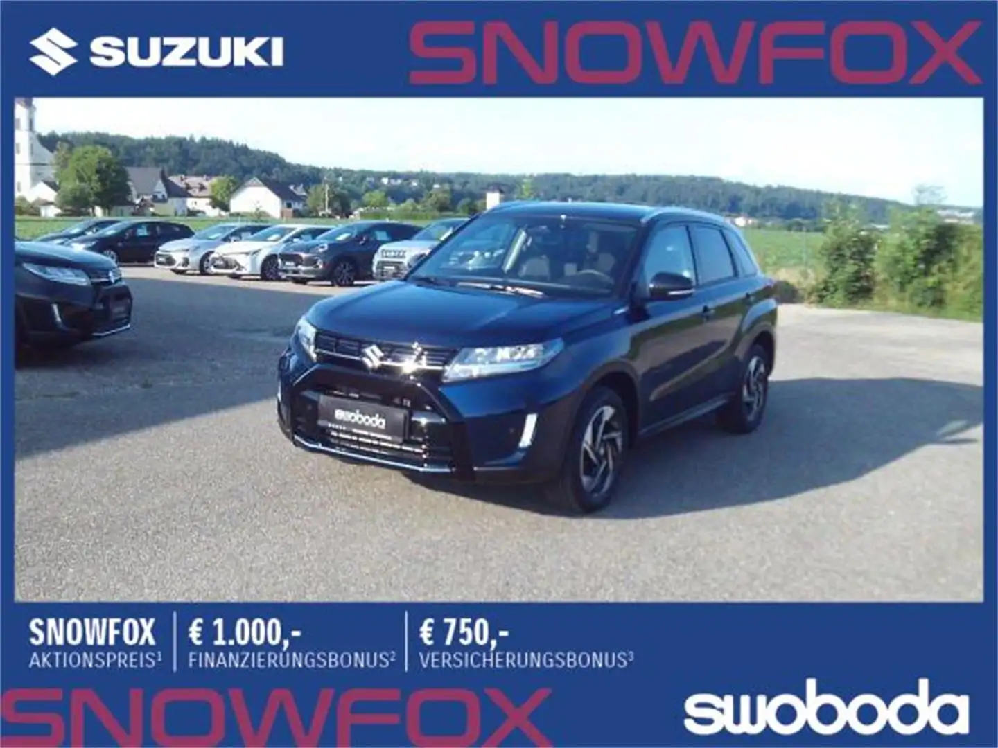 Suzuki Vitara VITARA 1.4 GLX HYBRID ALLGRIP L4SRV1 flash Bleu - 1
