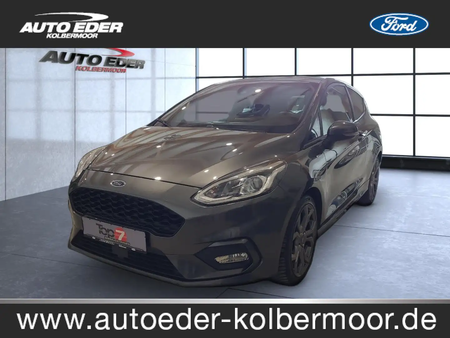 Ford Fiesta ST-Line Bluetooth Navi Klima Einparkhilfe Gris - 1