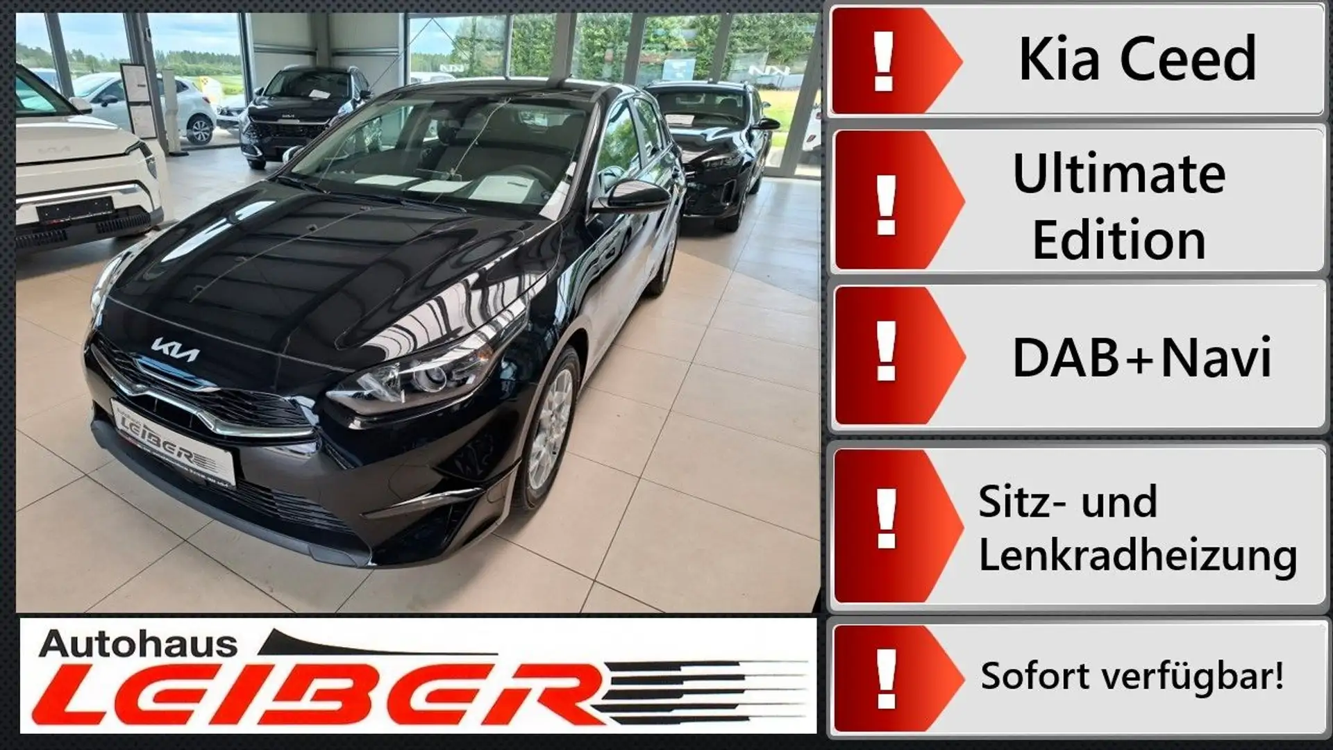 Kia Ceed / cee'd Ultimate Edition Nero - 1