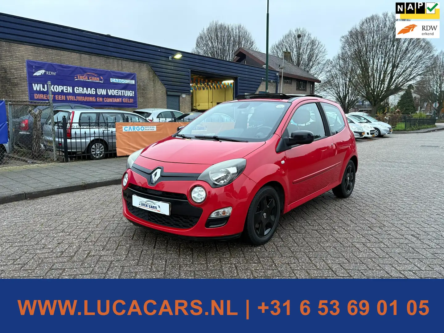 Renault Twingo 1.2 16V Dynamique Pano NIEUWE APK! Rood - 1